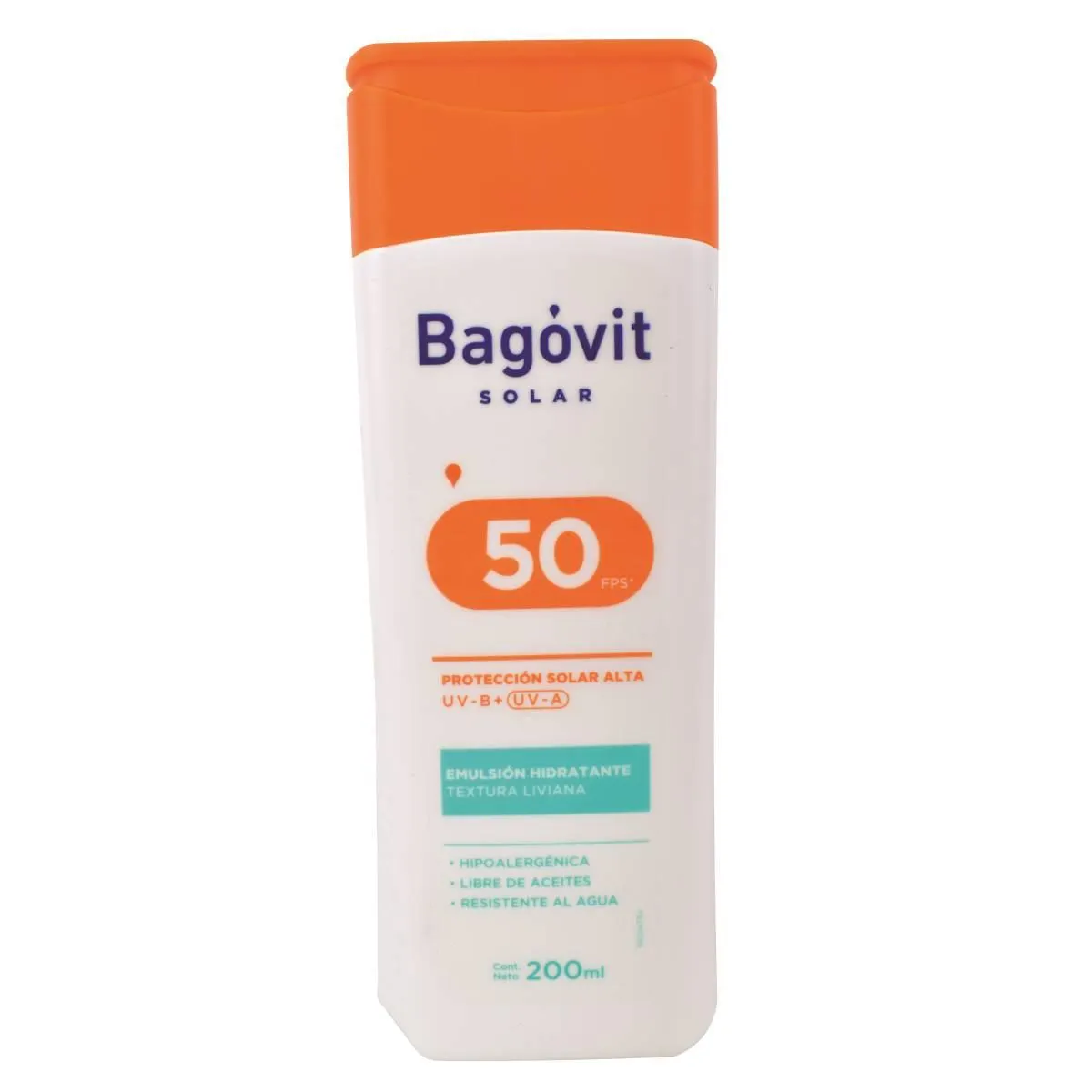 Protector Solar Bagóvit Emulsión FPS50 200ML