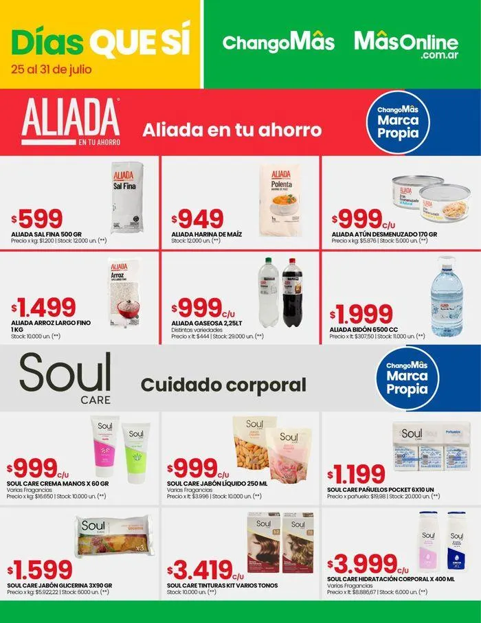 Ofertas de Catálogo Changomas 25 de julio al 31 de julio 2024 - Página 9 del catálogo