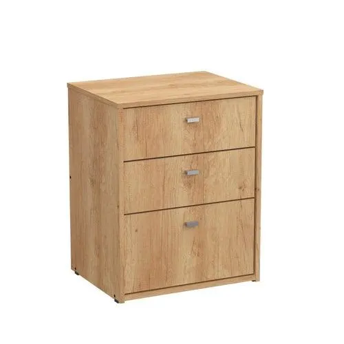 Mesa de luz melamina Nature Nebraska natural Mosconi