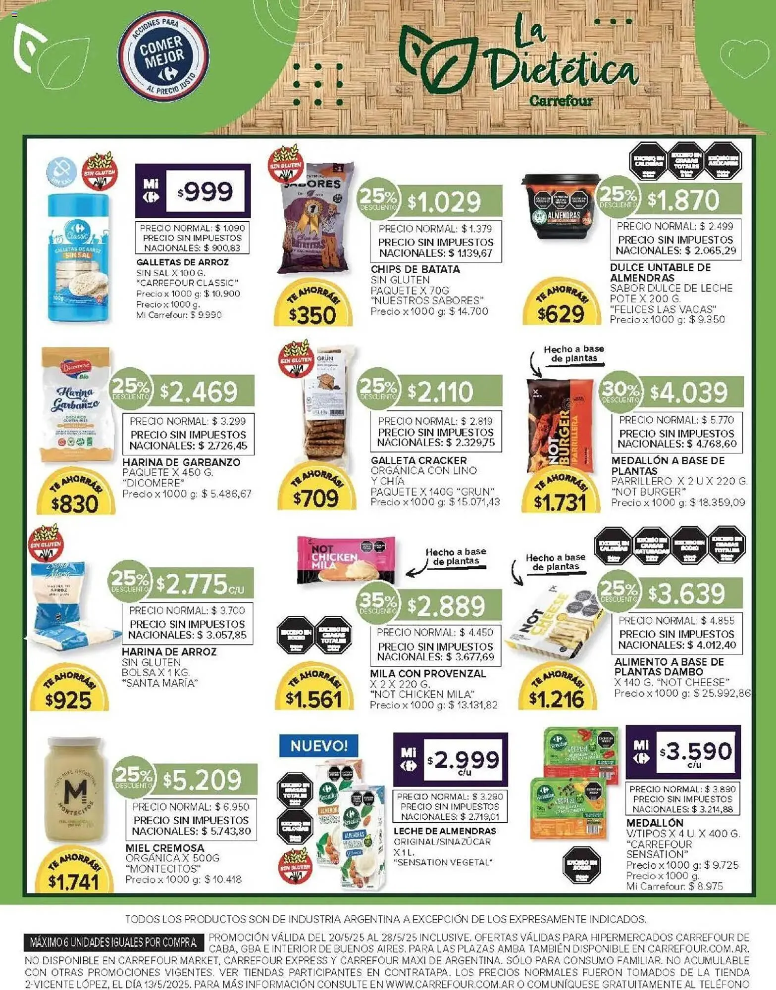 Ofertas de Catálogo Carrefour 20 de mayo al 28 de mayo 2025 - Página 83 del catálogo