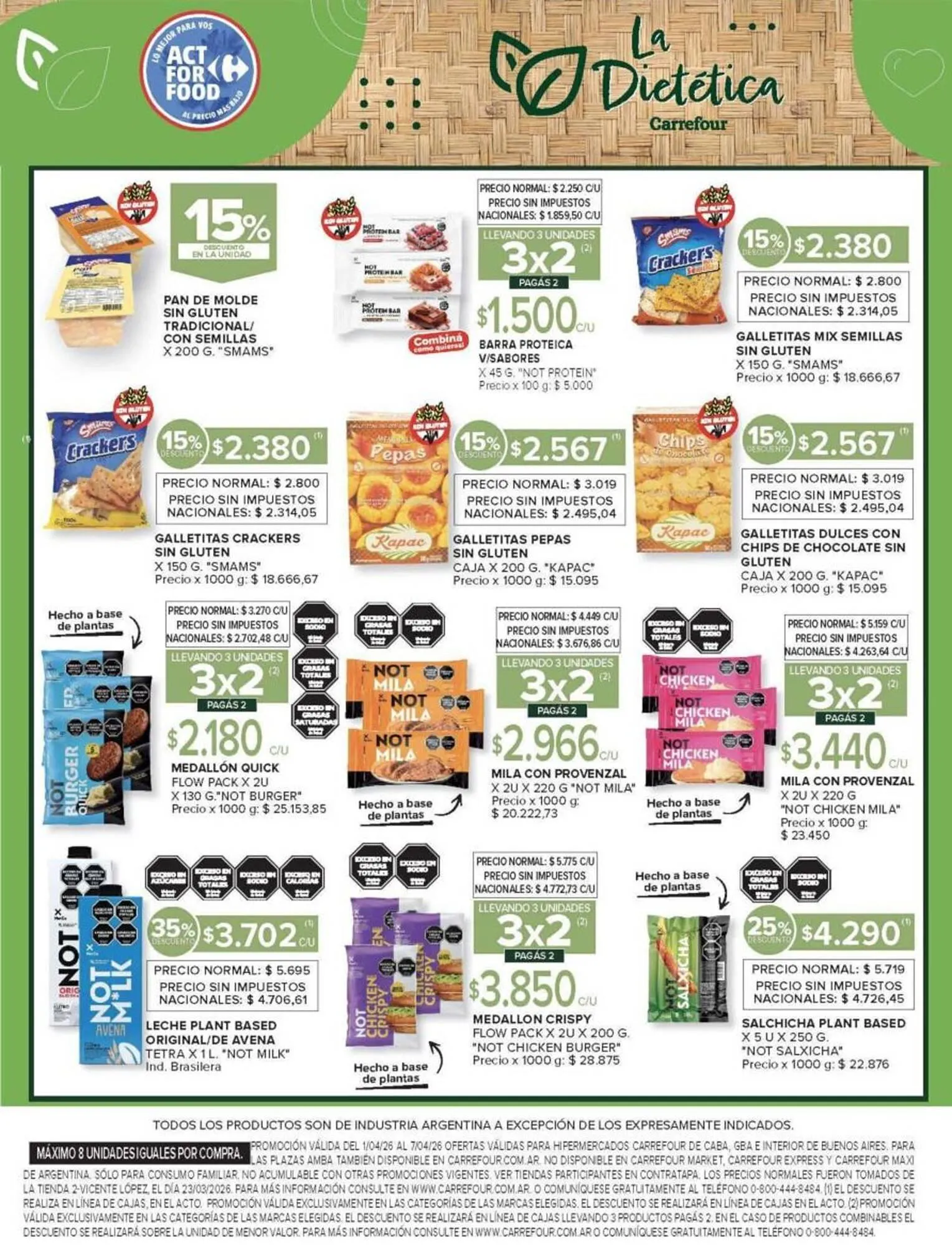 Ofertas de Catálogo Carrefour 1 de abril al 7 de abril 2026 - Página 15 del catálogo