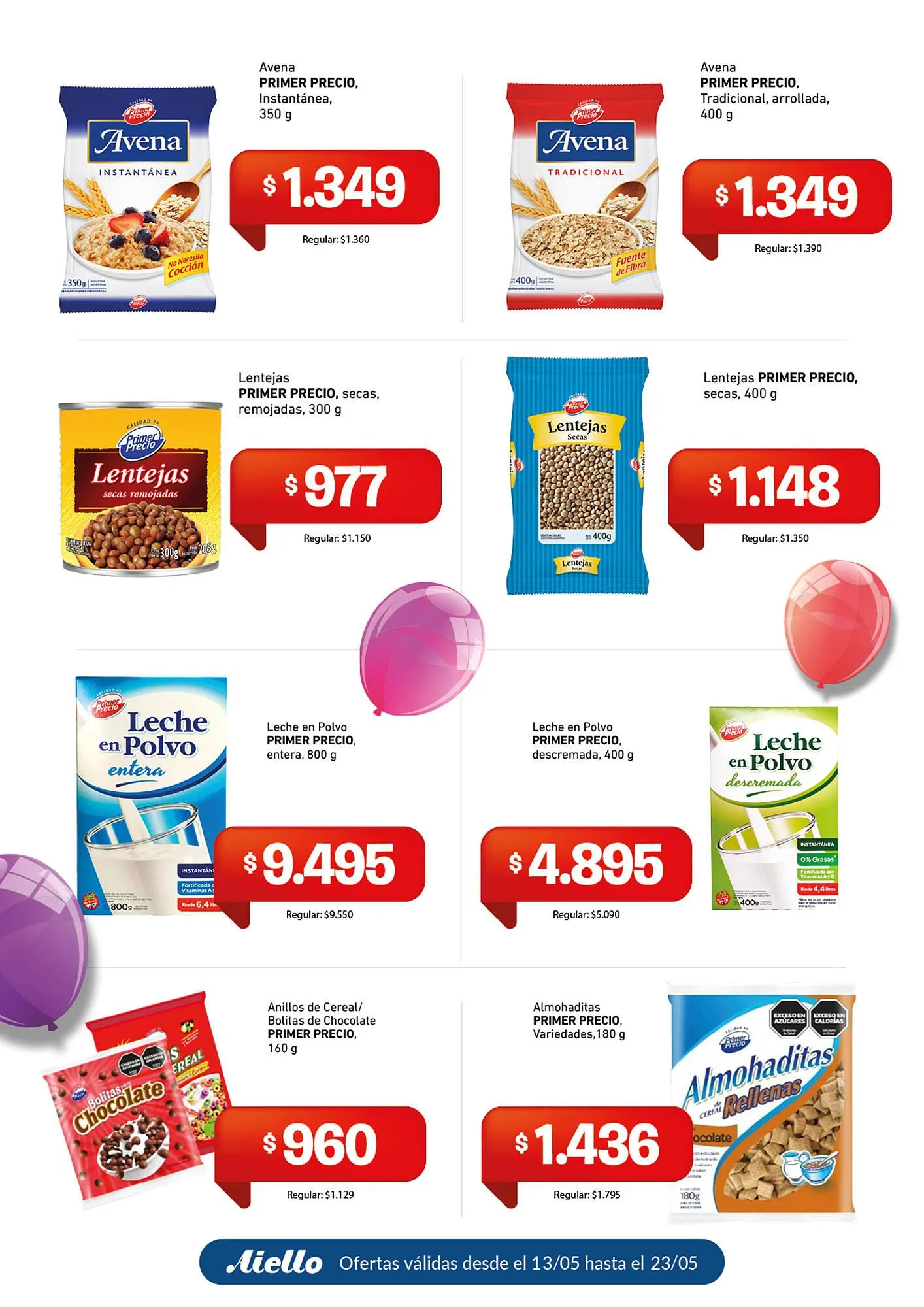 Ofertas de Catálogo Supermercados Aiello 14 de mayo al 23 de mayo 2026 - Página 3 del catálogo