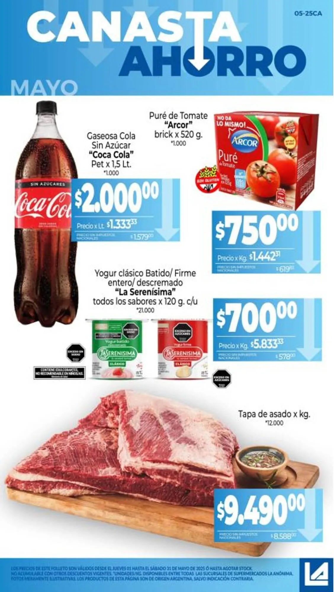 Ofertas de Catálogo La Anonima 30 de mayo al 31 de mayo 2025 - Página 1 del catálogo