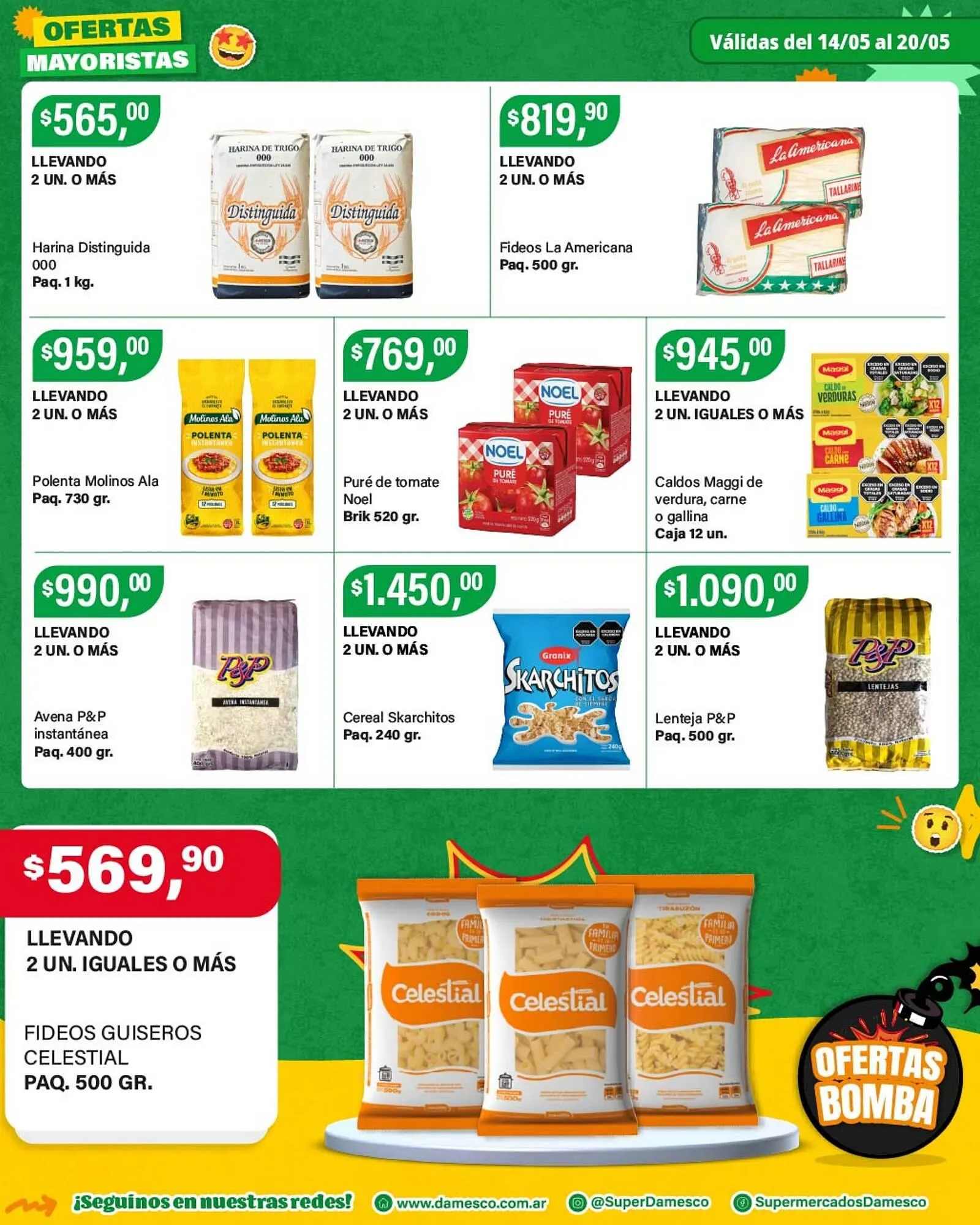 Ofertas de Catálogo Supermercados Damesco 14 de mayo al 20 de mayo 2026 - Página 3 del catálogo