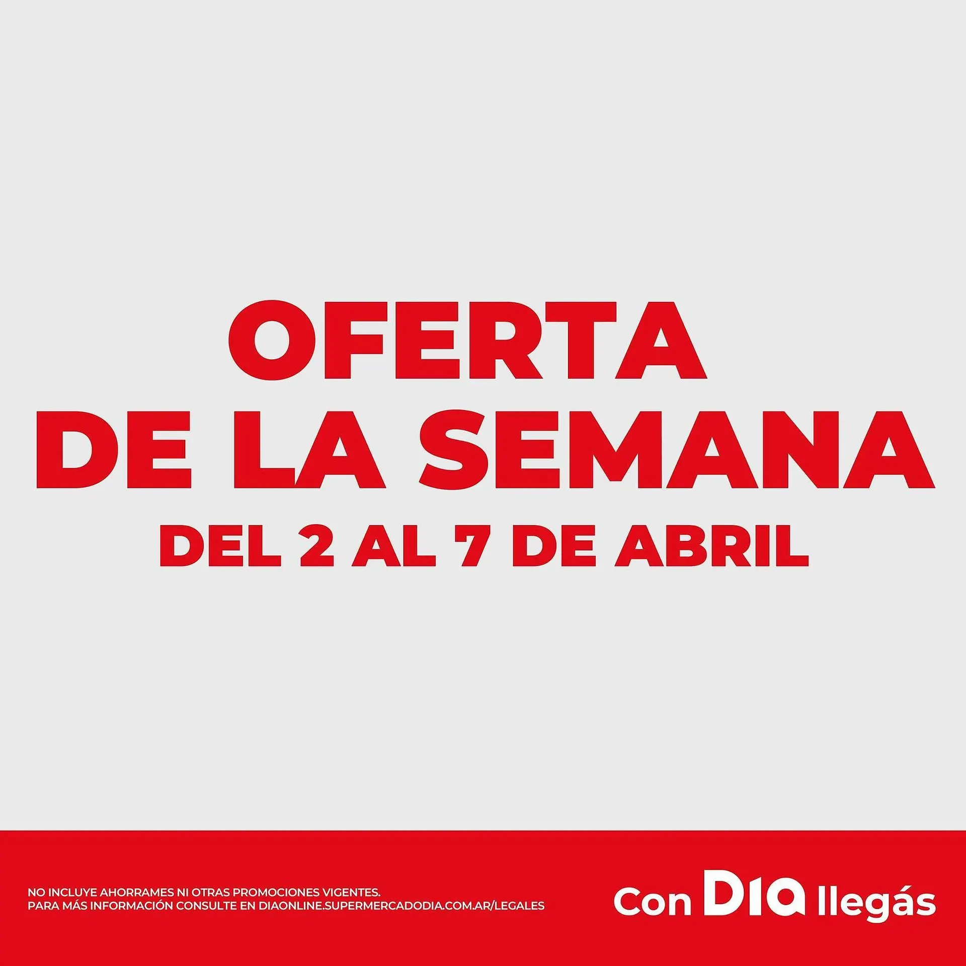 Ofertas de Catálogo Supermercados DIA 2 de abril al 7 de abril 2025 - Página 1 del catálogo