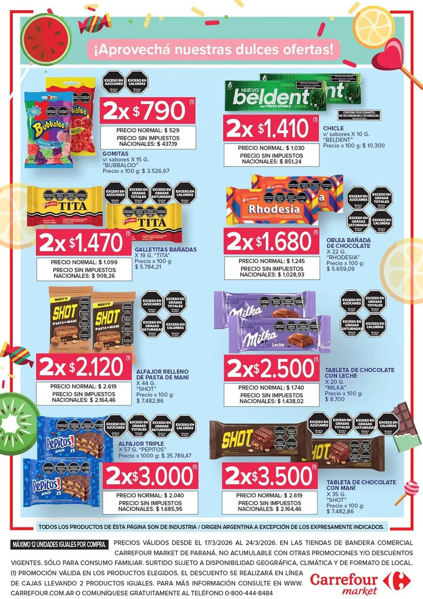 Ofertas de Folleto Carrefour Market 17 de marzo al 25 de marzo 2026 - Página 4 del catálogo