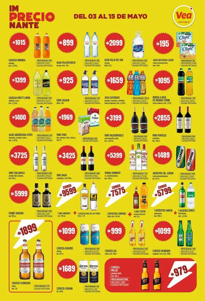 Ofertas de Ofertas Vea BS AS 7 de mayo al 15 de mayo 2024 - Página 4 del catálogo