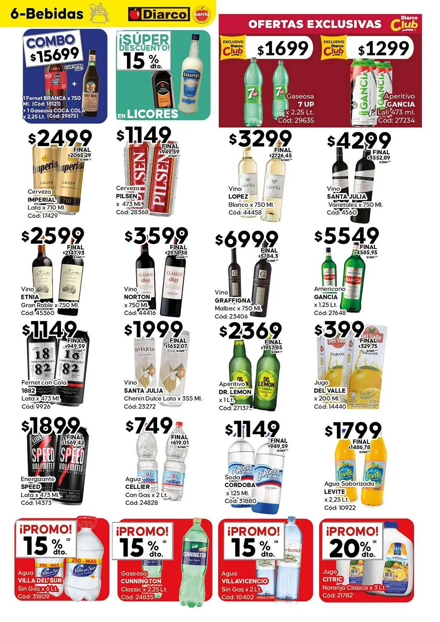 Ofertas de Catálogo Diarco 1 de septiembre al 6 de septiembre 2025 - Página 6 del catálogo