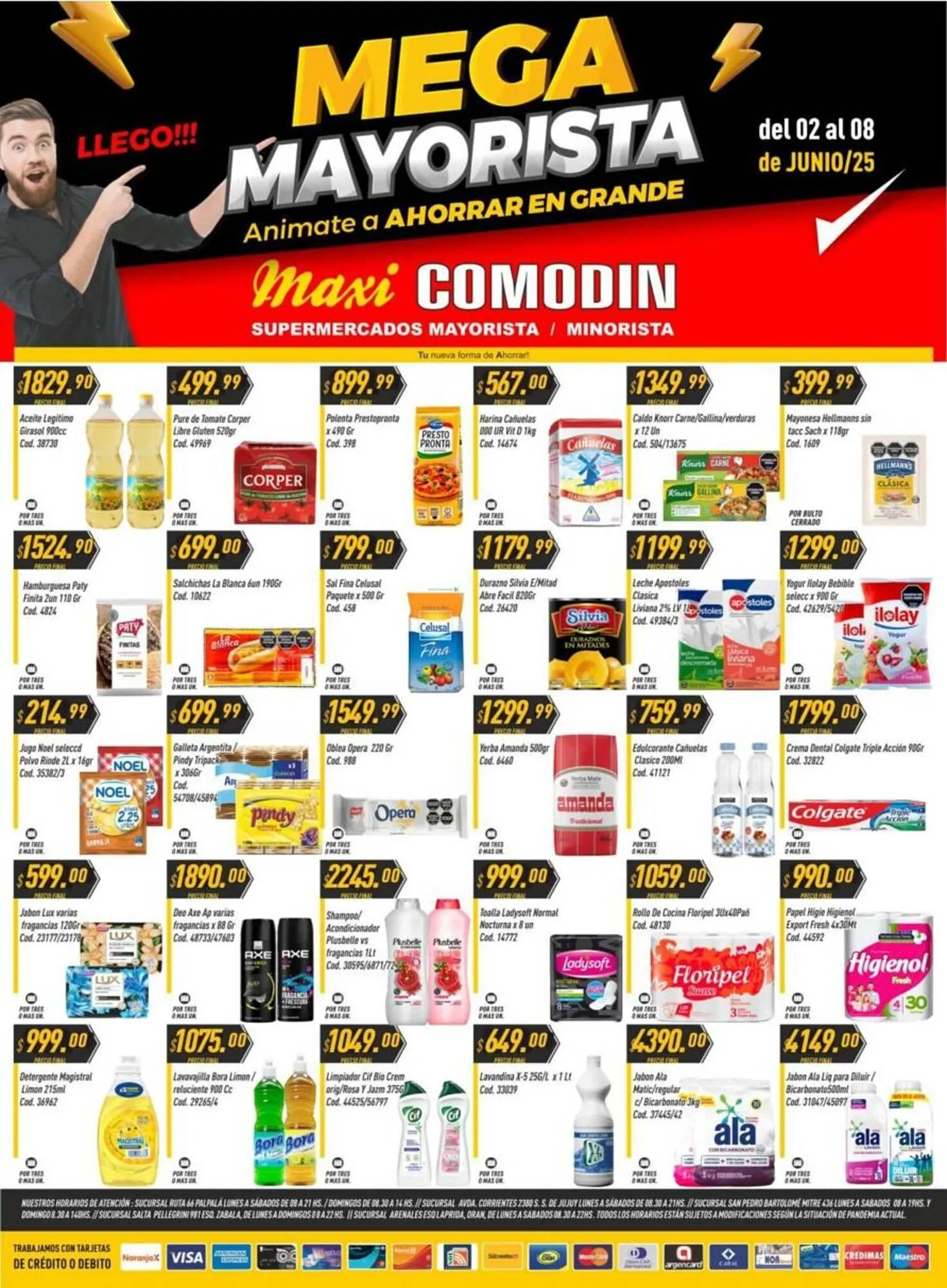 Ofertas de Catálogo Supermercados Comodin 4 de junio al 8 de junio 2025 - Página 1 del catálogo