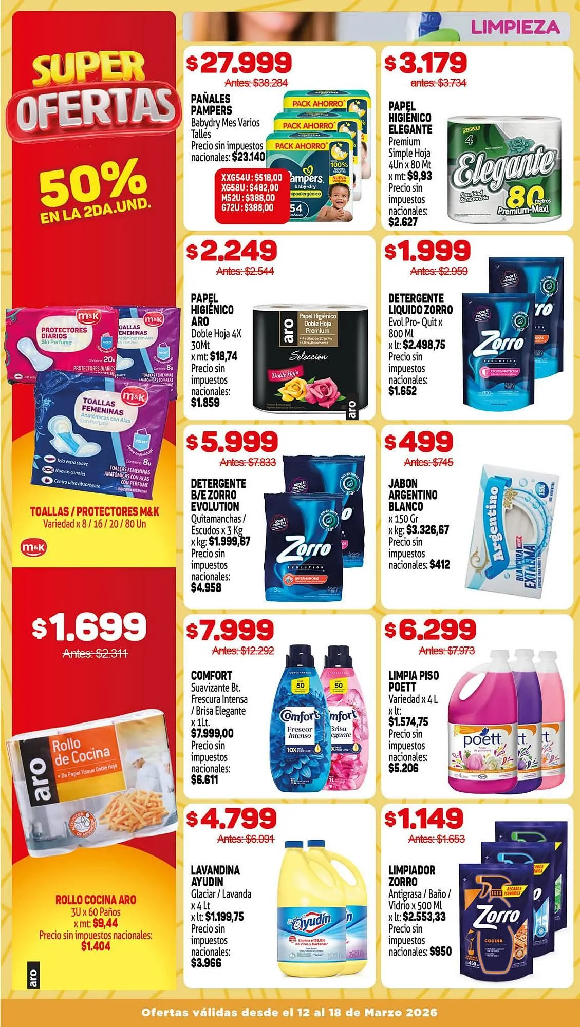 Ofertas de Catálogo Makro 12 de marzo al 18 de marzo 2026 - Página 12 del catálogo