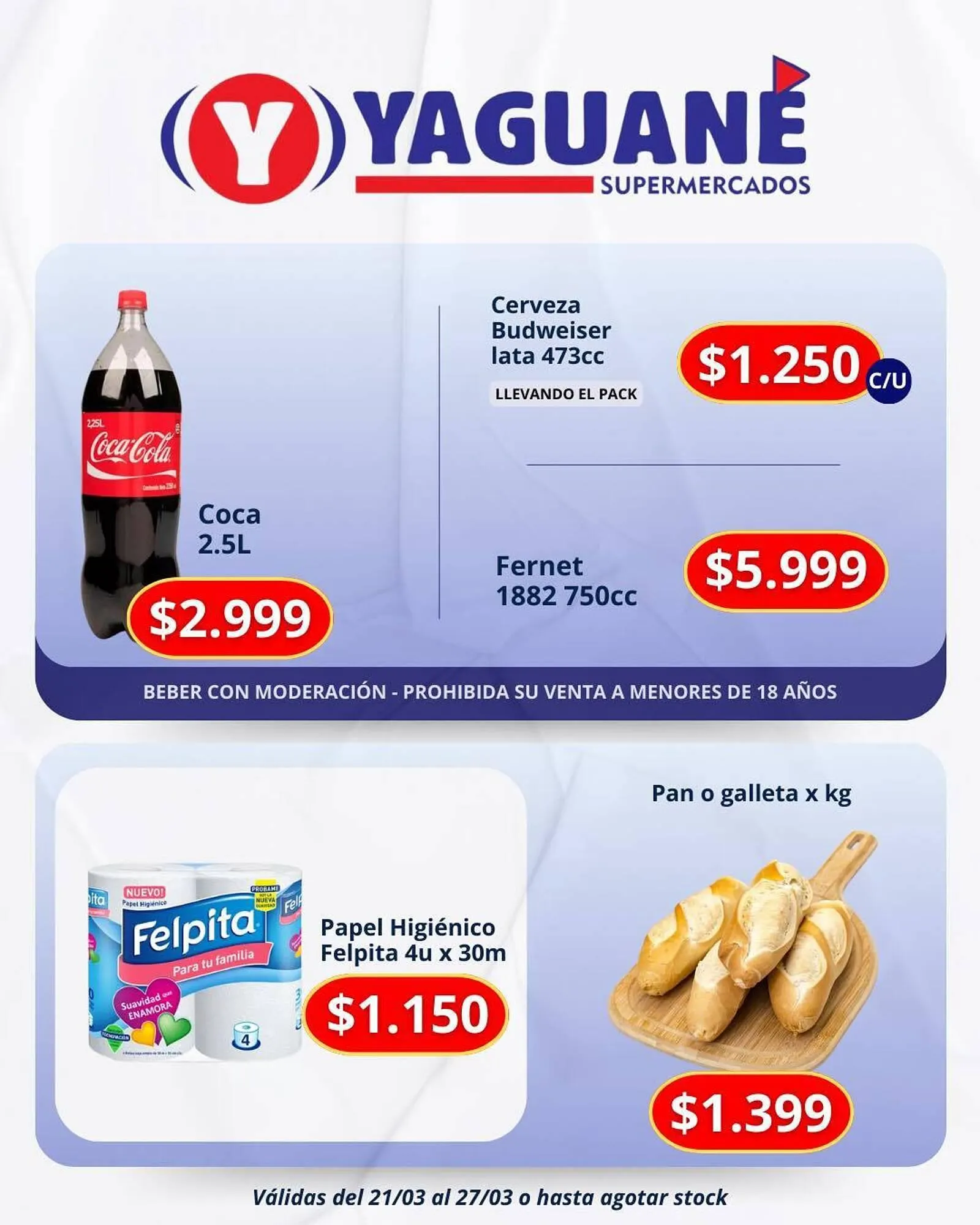 Ofertas de Catálogo Yaguane Supermercados 21 de marzo al 27 de marzo 2025 - Página 3 del catálogo