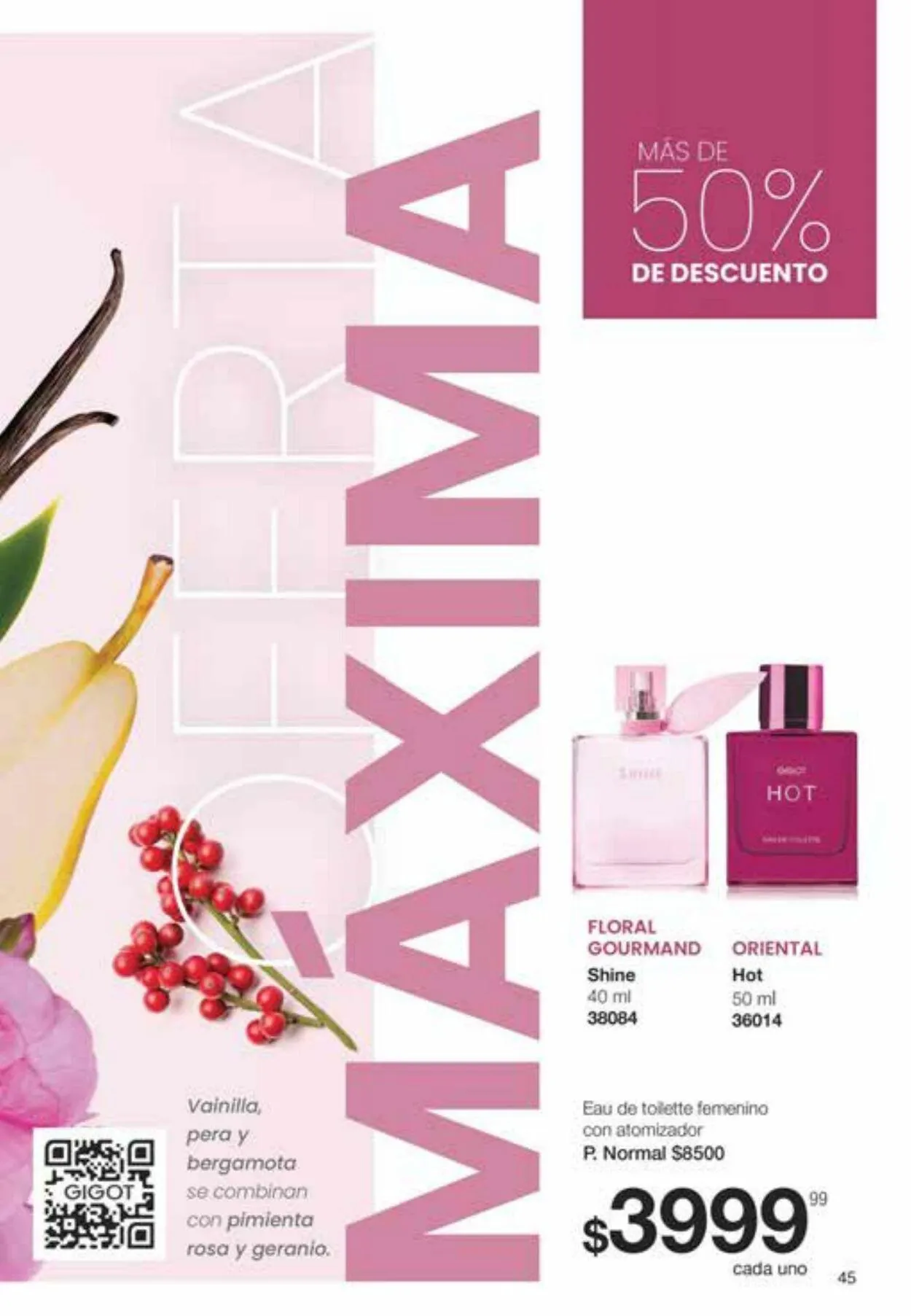 Ofertas de Gigot 6 de octubre al 31 de octubre 2023 - Página 45 del catálogo