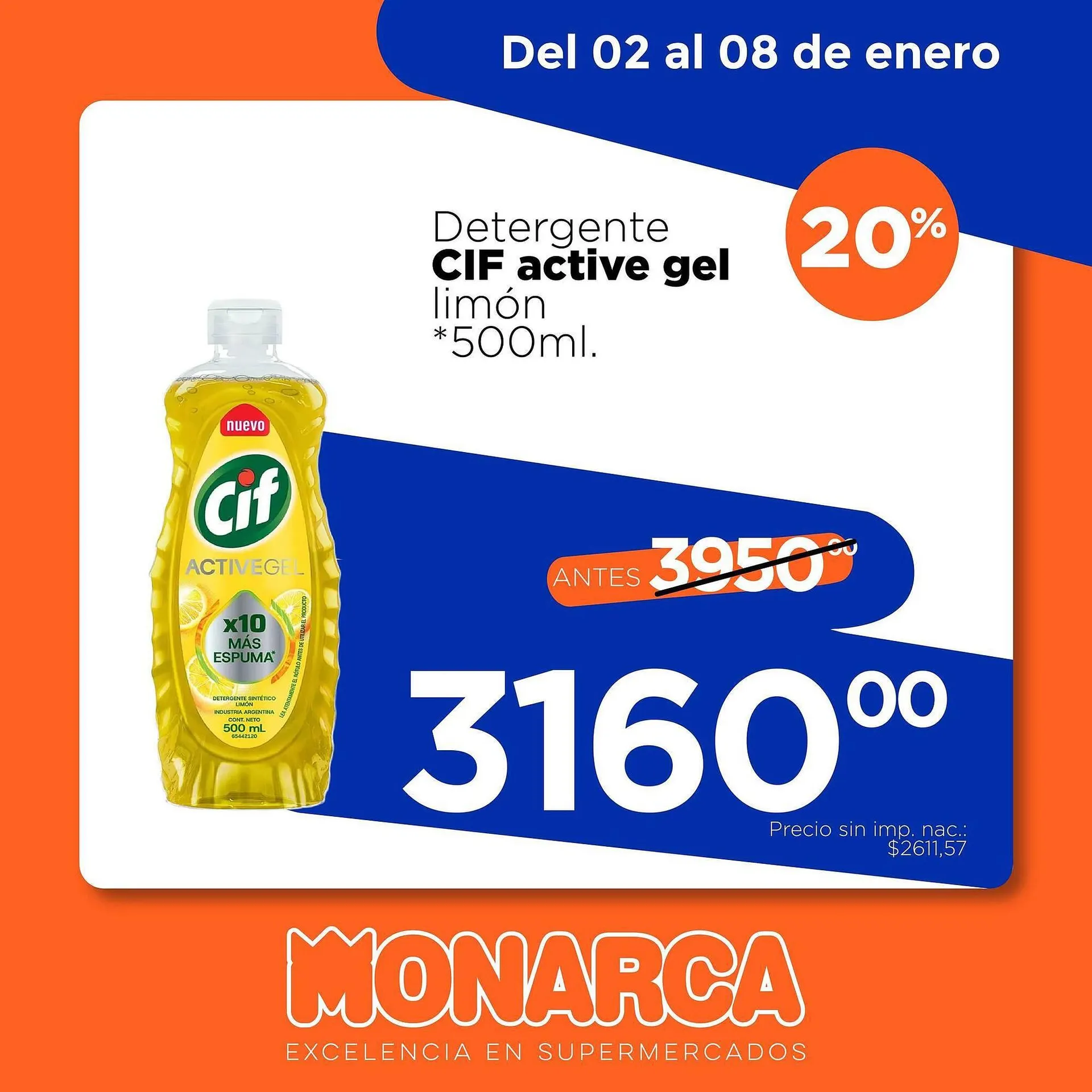 Ofertas de Catálogo Supermercados Monarca 2 de enero al 8 de enero 2026 - Página 2 del catálogo