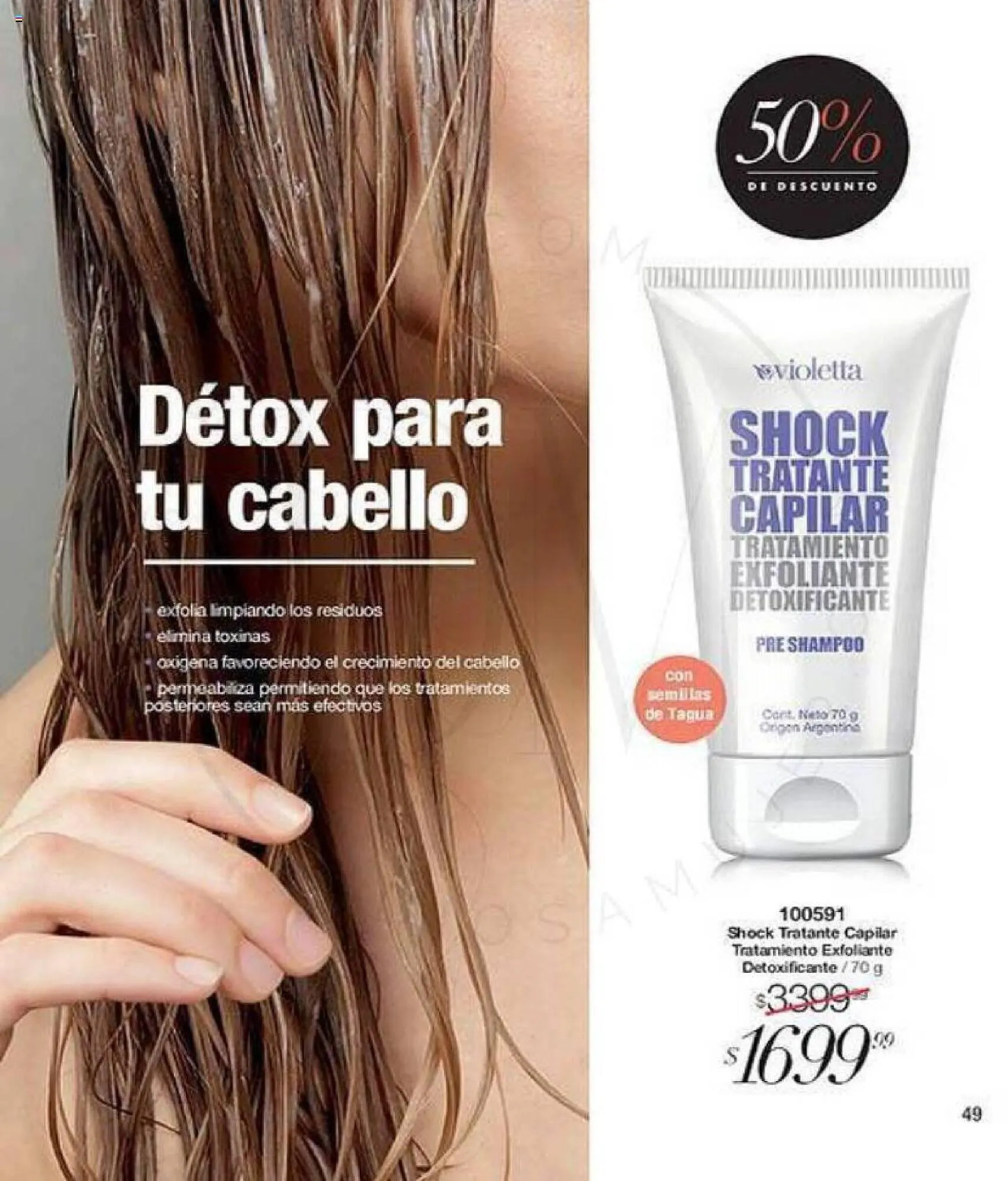 Ofertas de Catálogo Violetta Cosméticos 26 de septiembre al 9 de octubre 2023 - Página 49 del catálogo