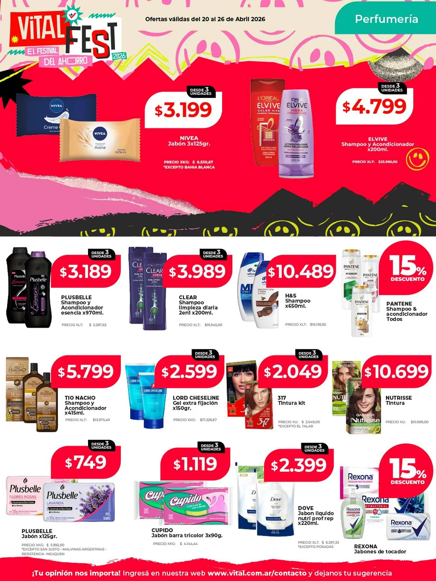 Ofertas de Catálogo Supermayorista Vital 20 de abril al 26 de abril 2026 - Página 3 del catálogo
