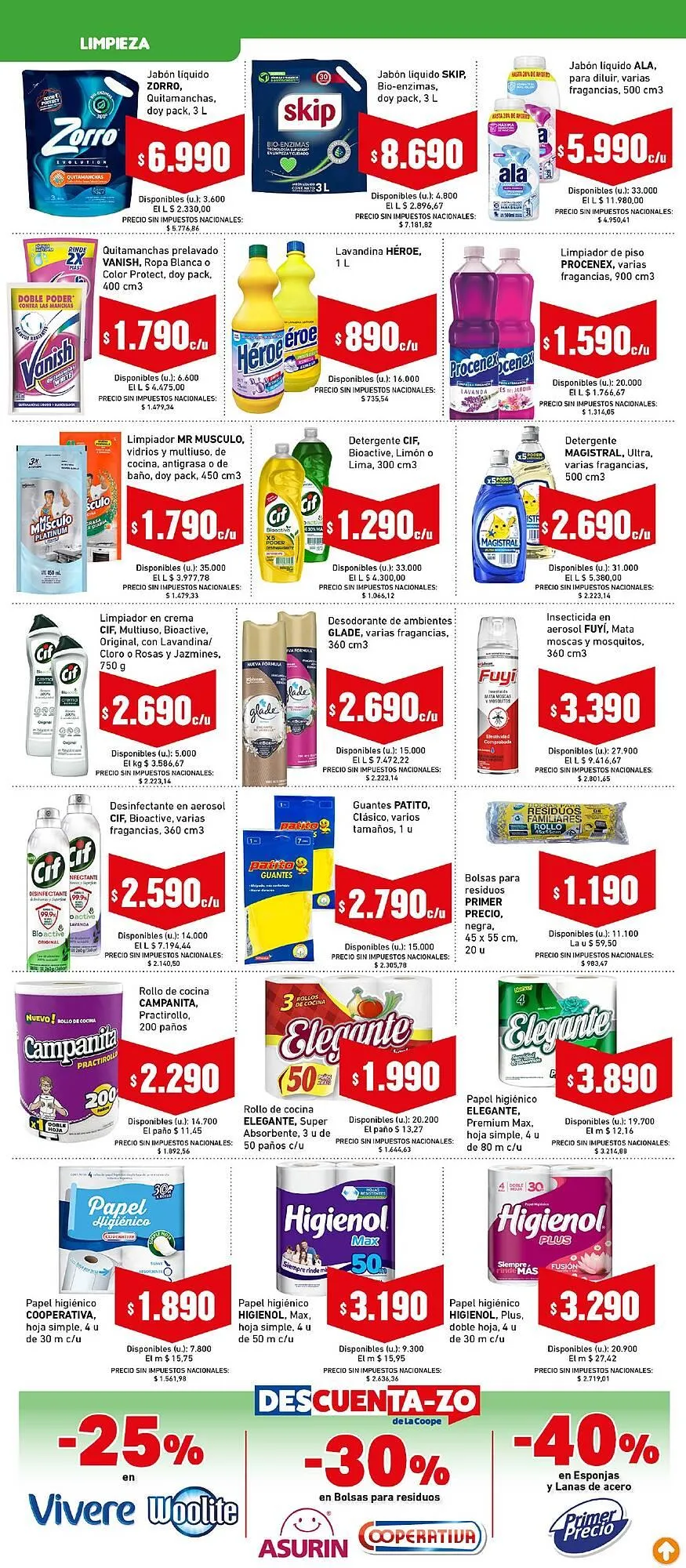 Ofertas de Catálogo Cooperativa Obrera 15 de enero al 28 de enero 2026 - Página 7 del catálogo