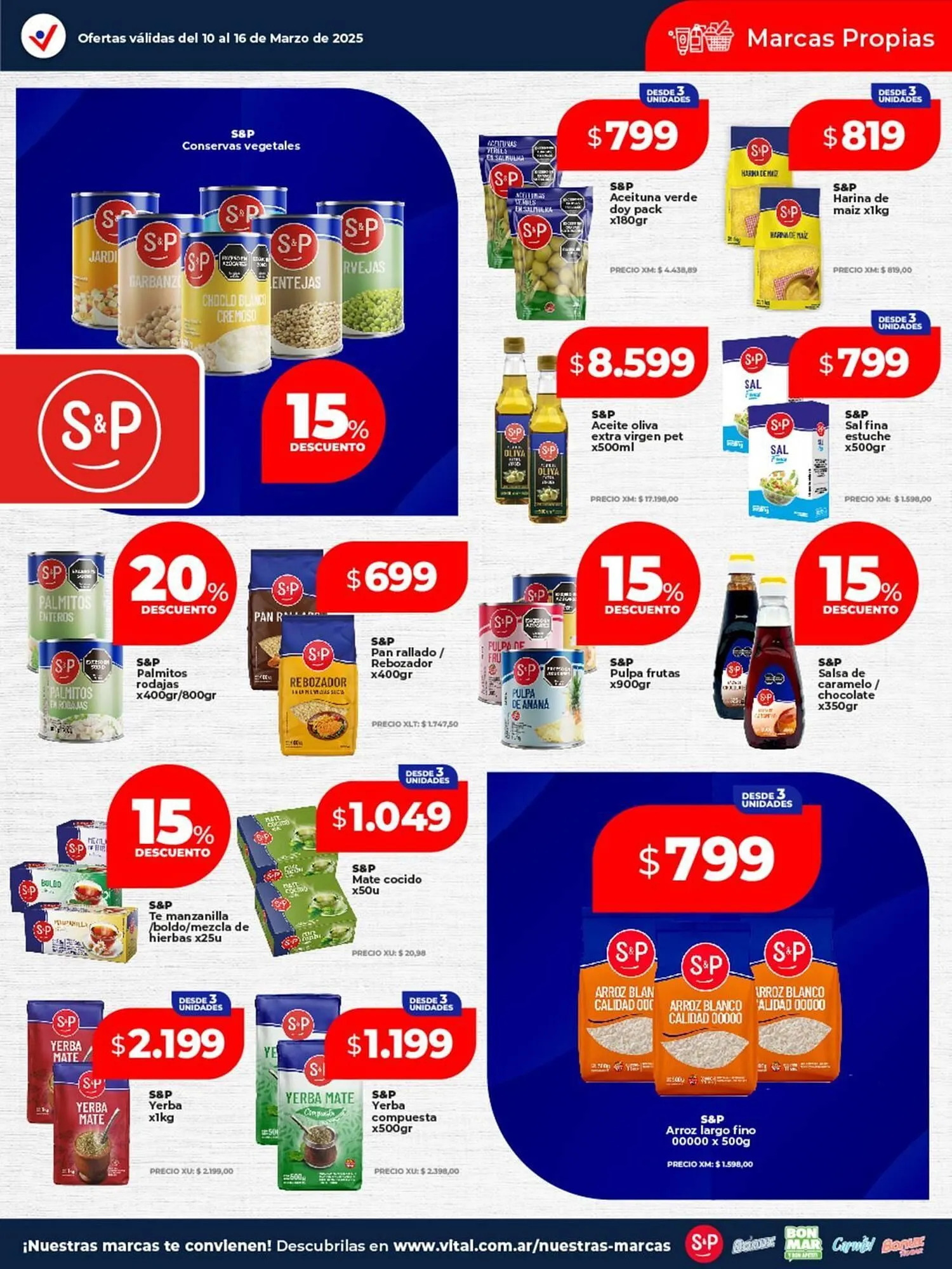Ofertas de Catálogo Supermayorista Vital 10 de marzo al 16 de marzo 2025 - Página 20 del catálogo