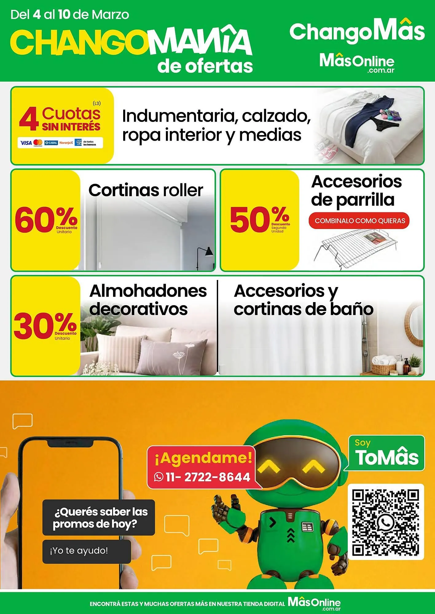 Ofertas de Catálogo Changomas 4 de marzo al 10 de marzo 2026 - Página 8 del catálogo