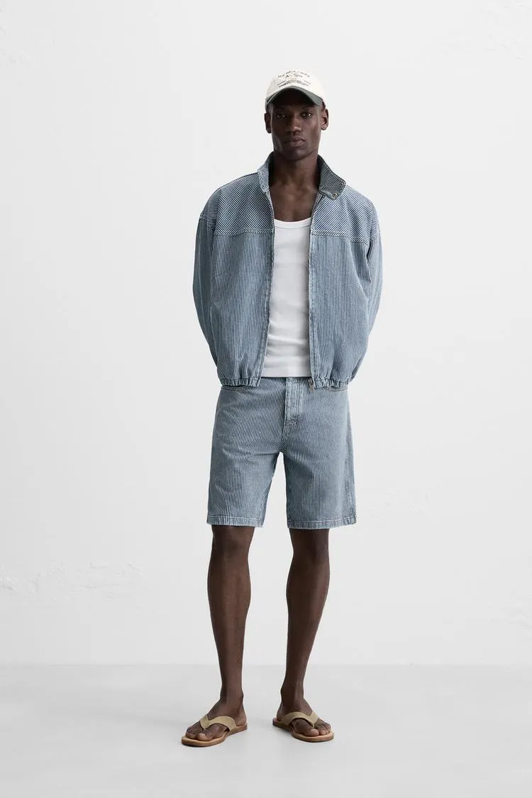 BERMUDAS DENIM REGULAR FIT