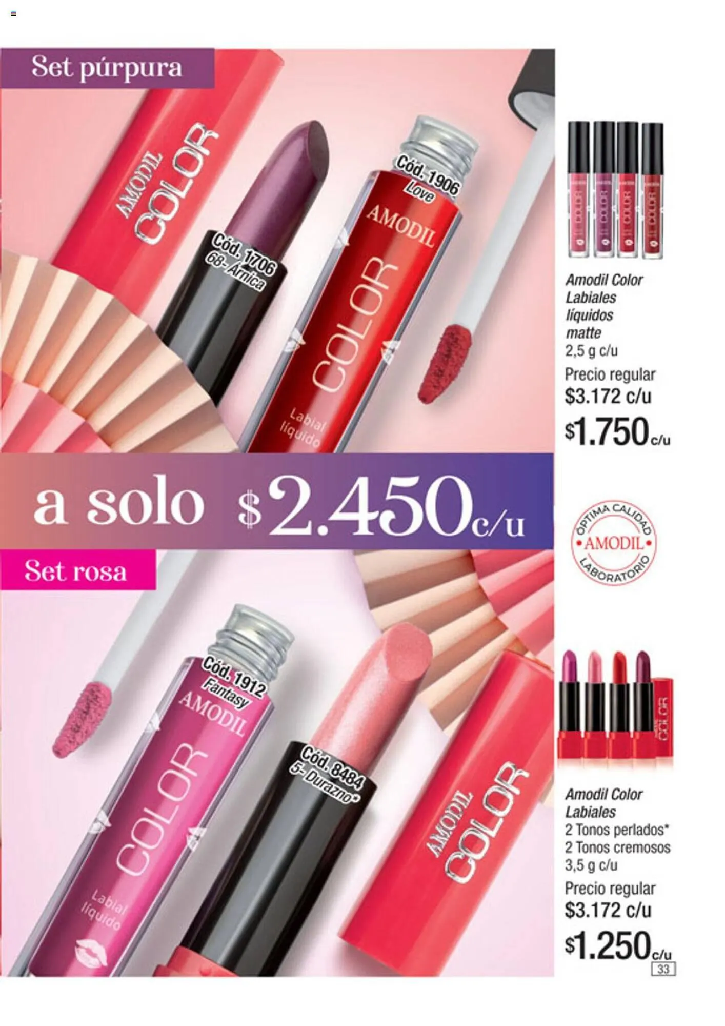 Ofertas de Catálogo Amodil 20 de septiembre al 3 de octubre 2023 - Página 33 del catálogo