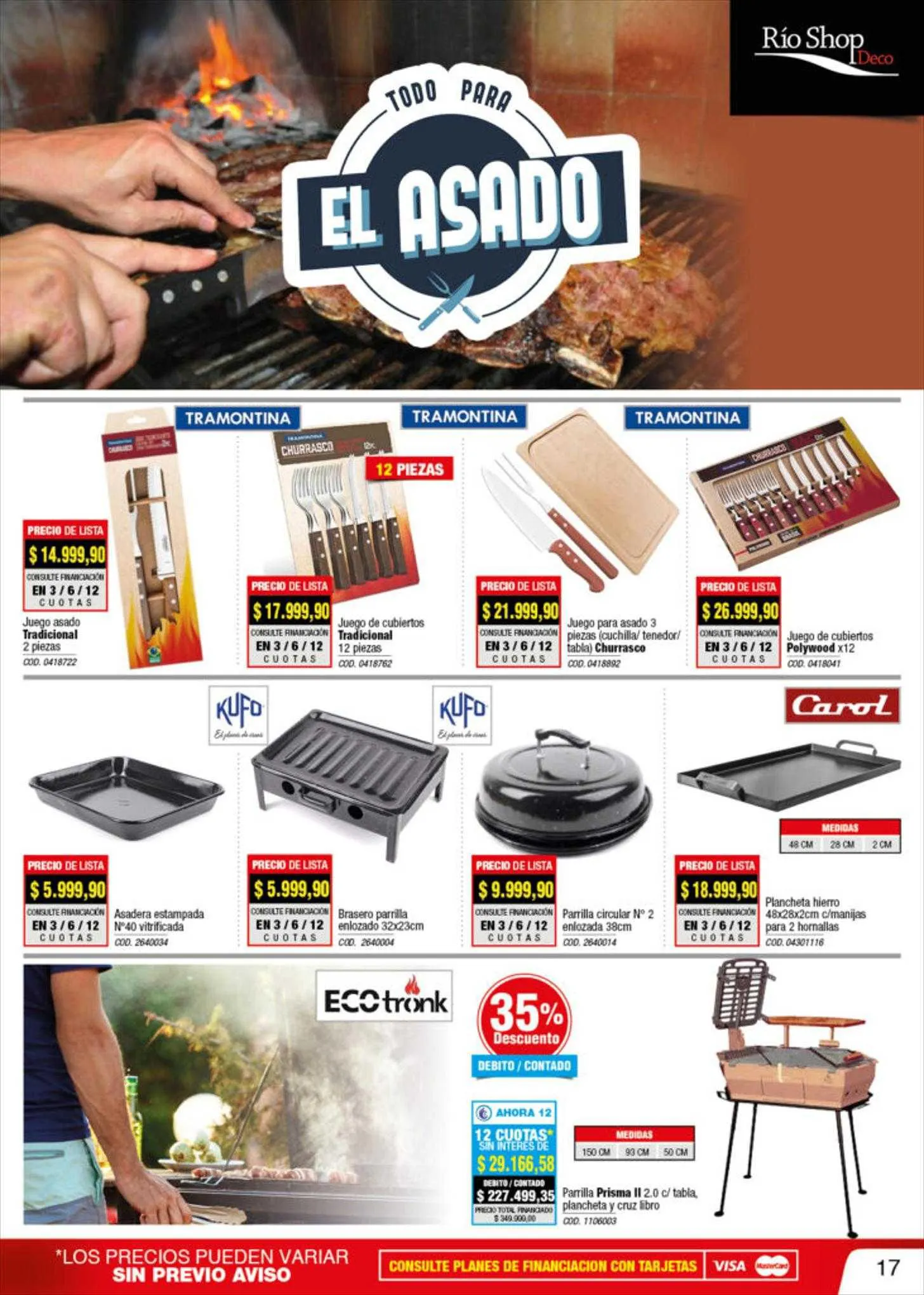 Ofertas de Catálogo Río Shop Deco 6 de septiembre al 10 de septiembre 2023 - Página 17 del catálogo