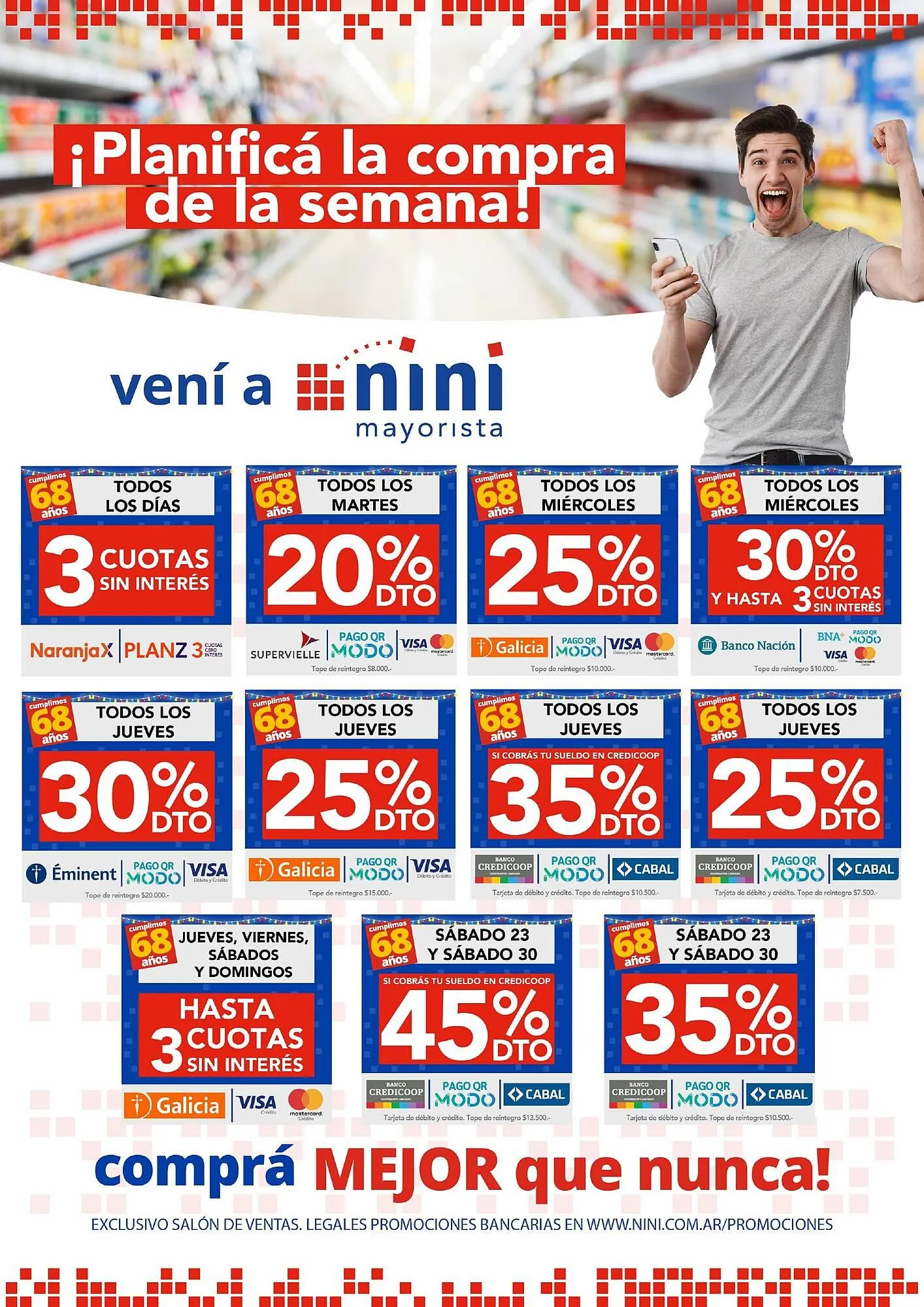 Ofertas de Catálogo Nini Mayorista 18 de noviembre al 24 de noviembre 2024 - Página 32 del catálogo