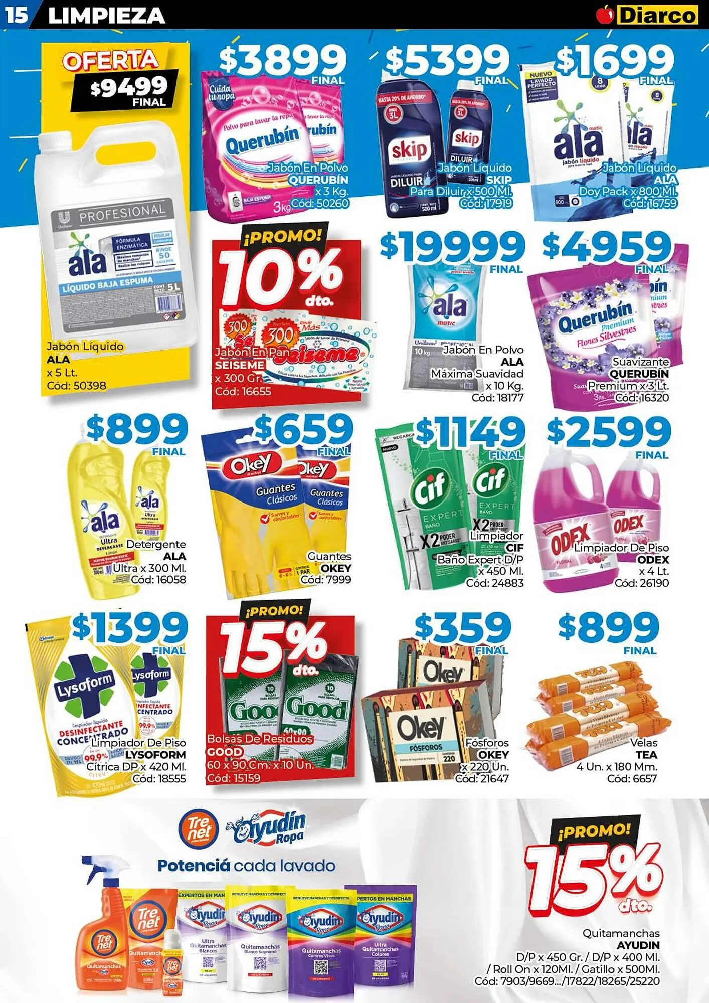 Ofertas de Catálogo Diarco 24 de febrero al 2 de marzo 2025 - Página 15 del catálogo