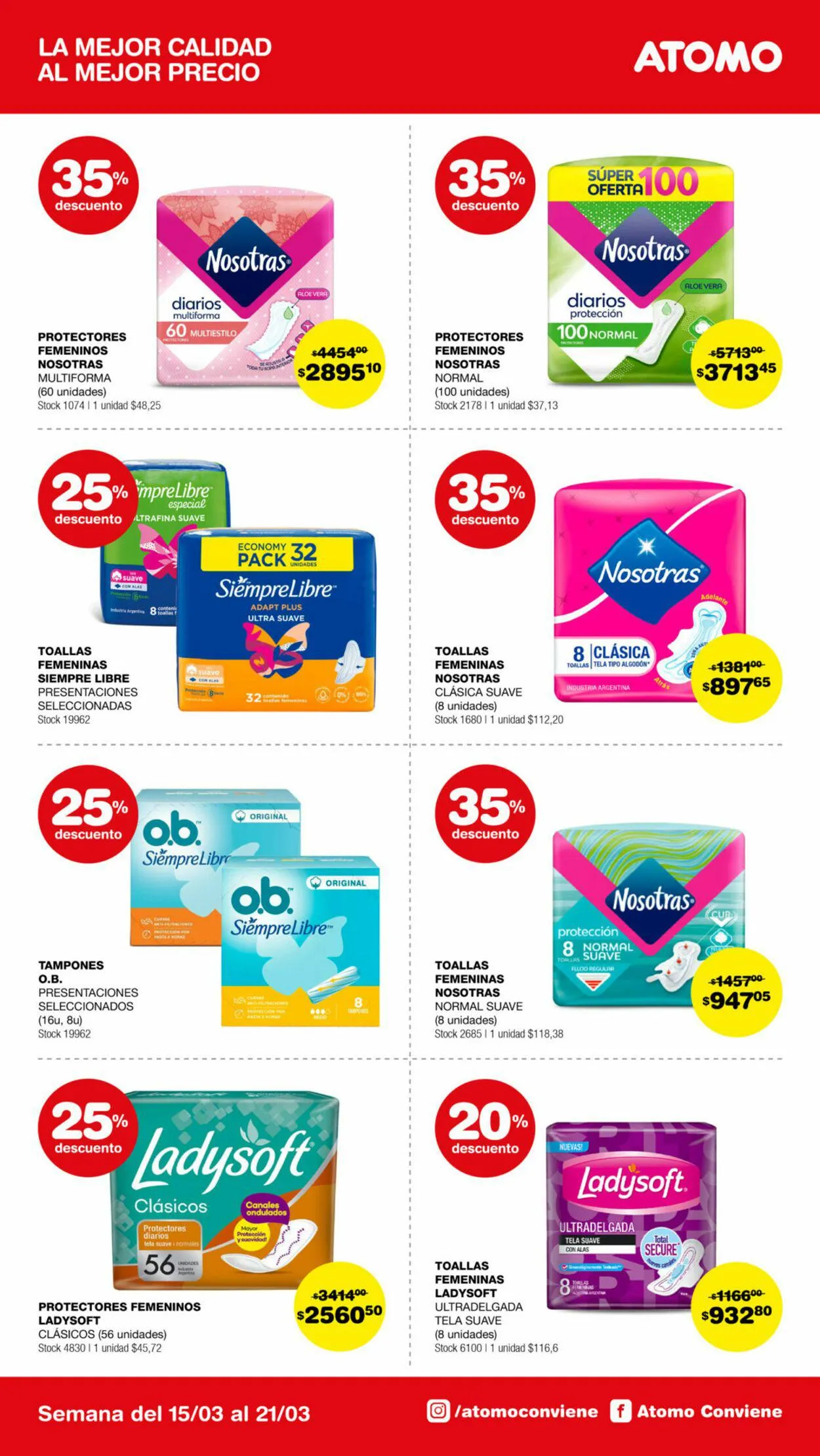 Ofertas de ATOMO Conviene 2 de marzo al 31 de marzo 2024 - Página 5 del catálogo