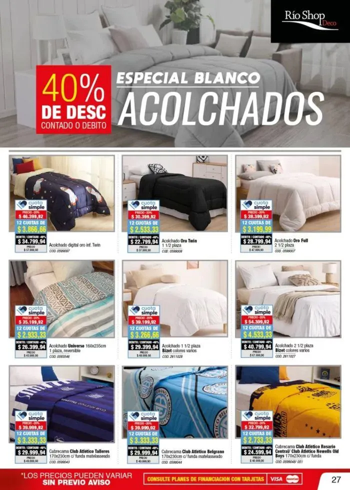 Ofertas de Ofertas Rio Shop Deco 20 de agosto al 3 de septiembre 2024 - Página 19 del catálogo