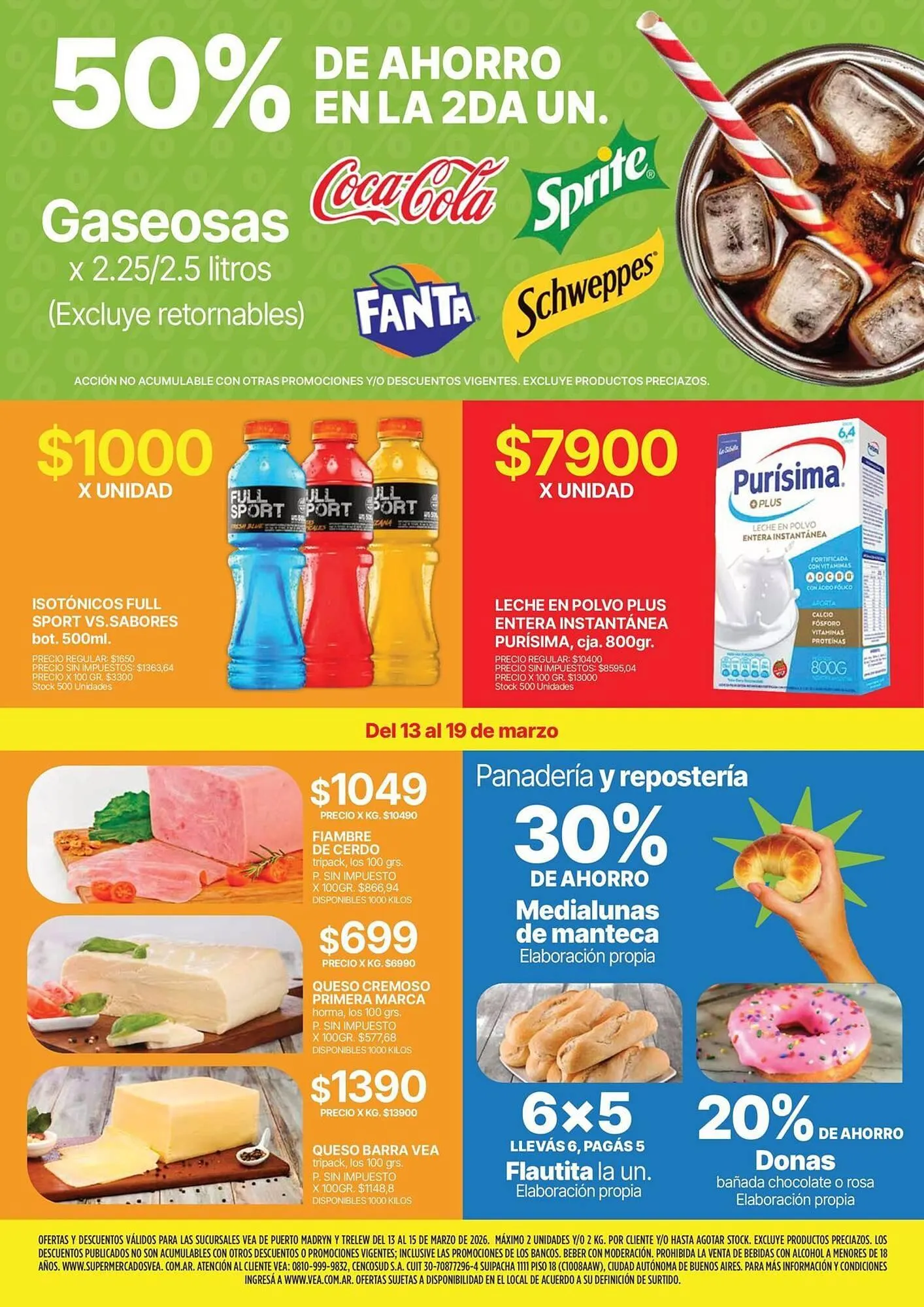 Ofertas de Catálogo Supermercados Vea 13 de marzo al 15 de marzo 2026 - Página 2 del catálogo