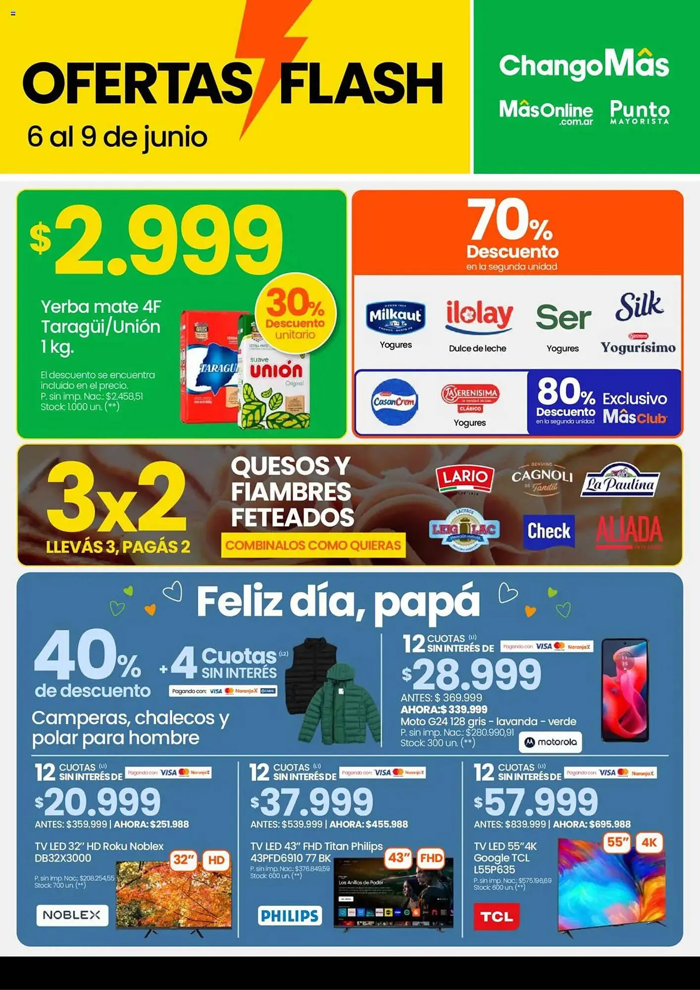 Ofertas de Catálogo Changomas 6 de junio al 9 de junio 2025 - Página 1 del catálogo