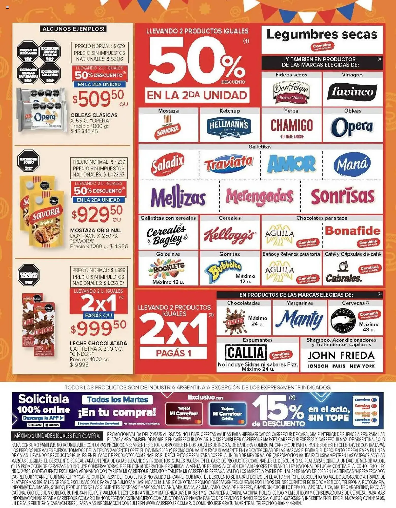 Ofertas de Catálogo Carrefour 20 de mayo al 28 de mayo 2025 - Página 13 del catálogo