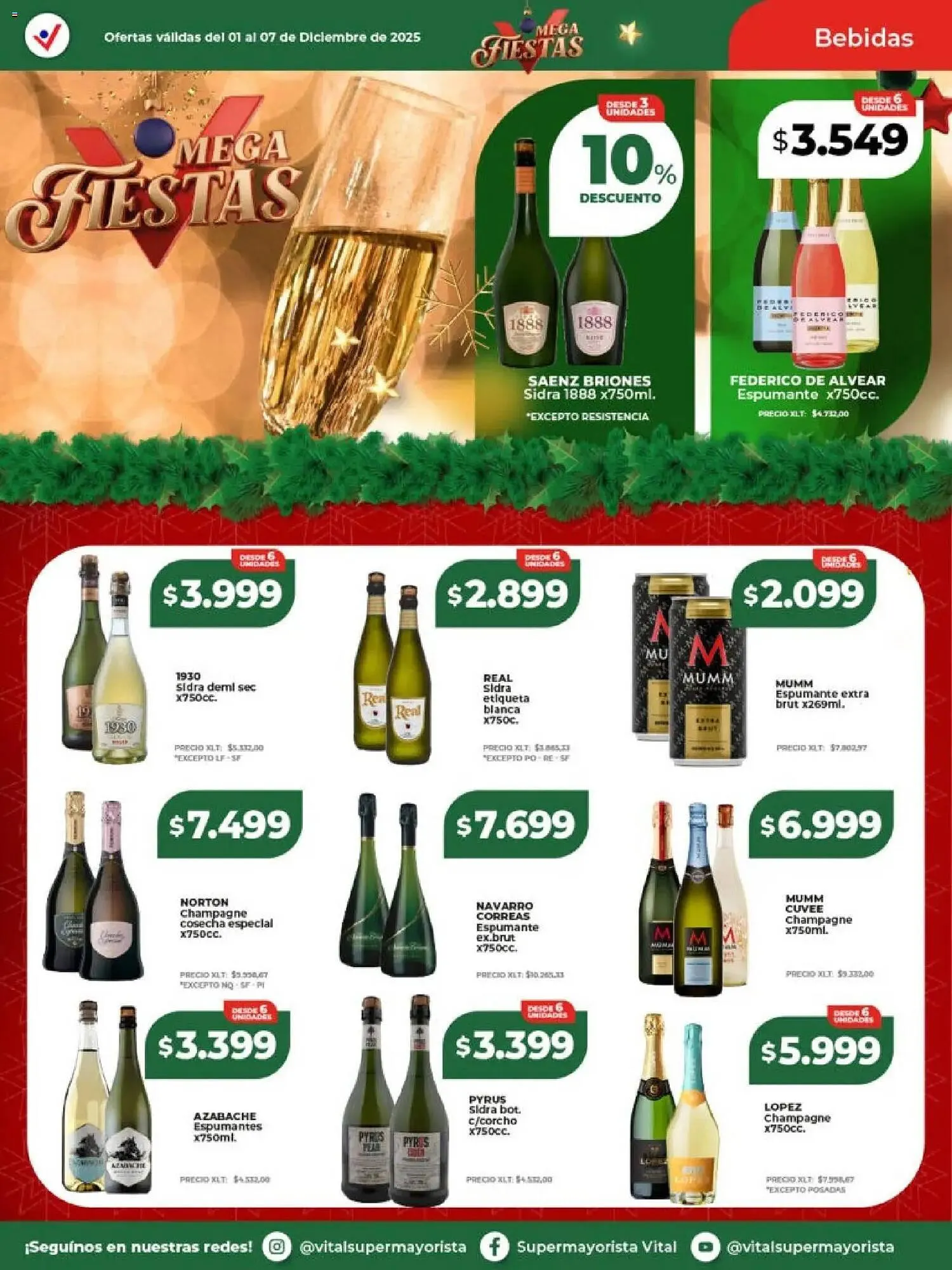Ofertas de Catálogo Supermayorista Vital 1 de diciembre al 8 de diciembre 2025 - Página 22 del catálogo