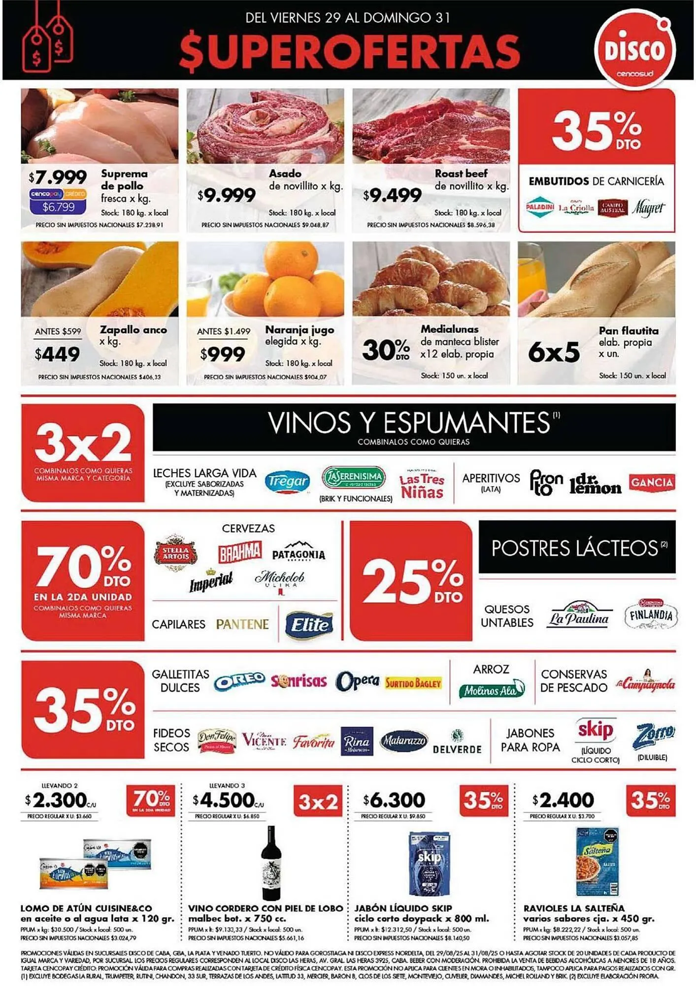 Ofertas de Catálogo Disco 28 de agosto al 31 de agosto 2025 - Página 1 del catálogo