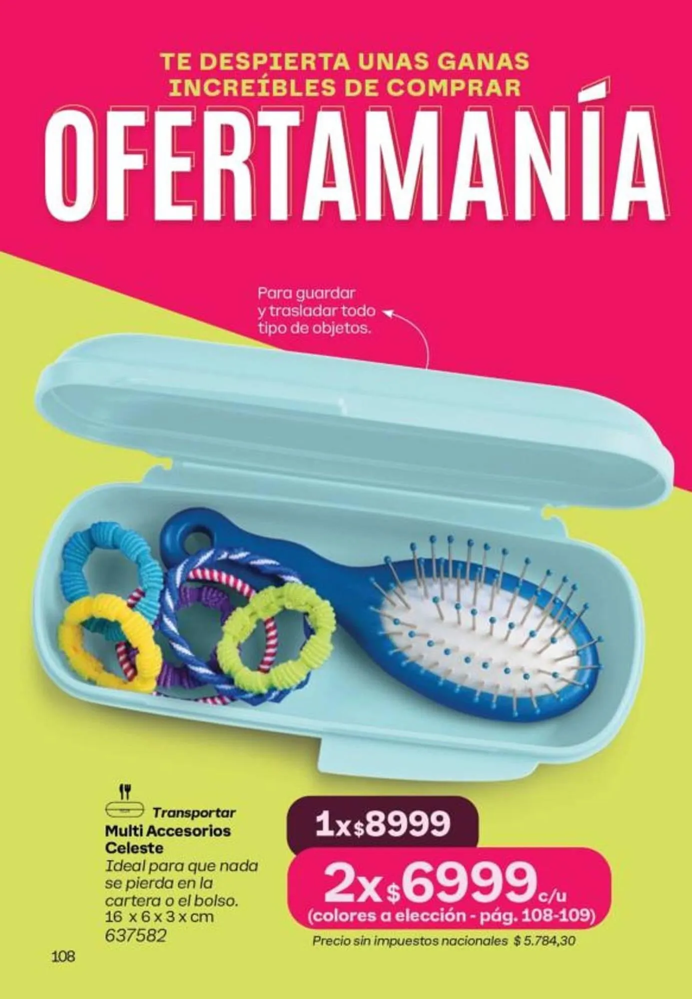 Ofertas de Folleto Tupperware 1 de octubre al 31 de octubre 2025 - Página 109 del catálogo