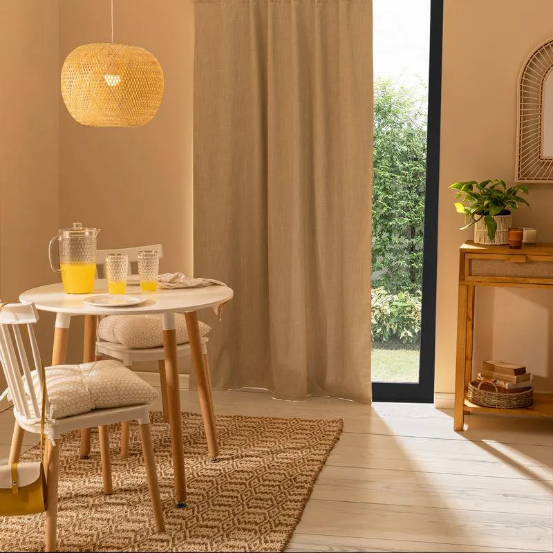 Cortina de Ambiente Blackout Lino