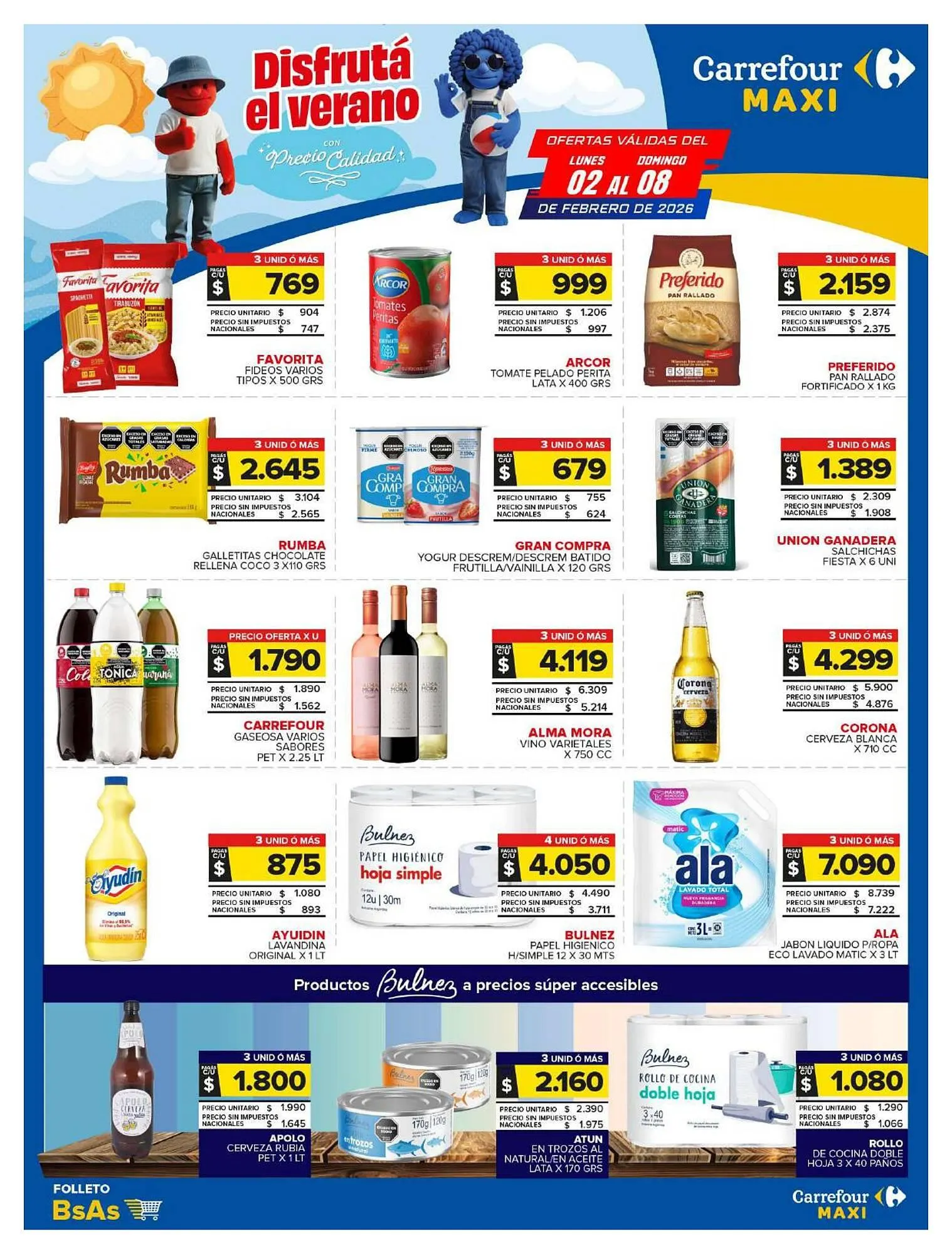 Folleto Carrefour Maxi - 1