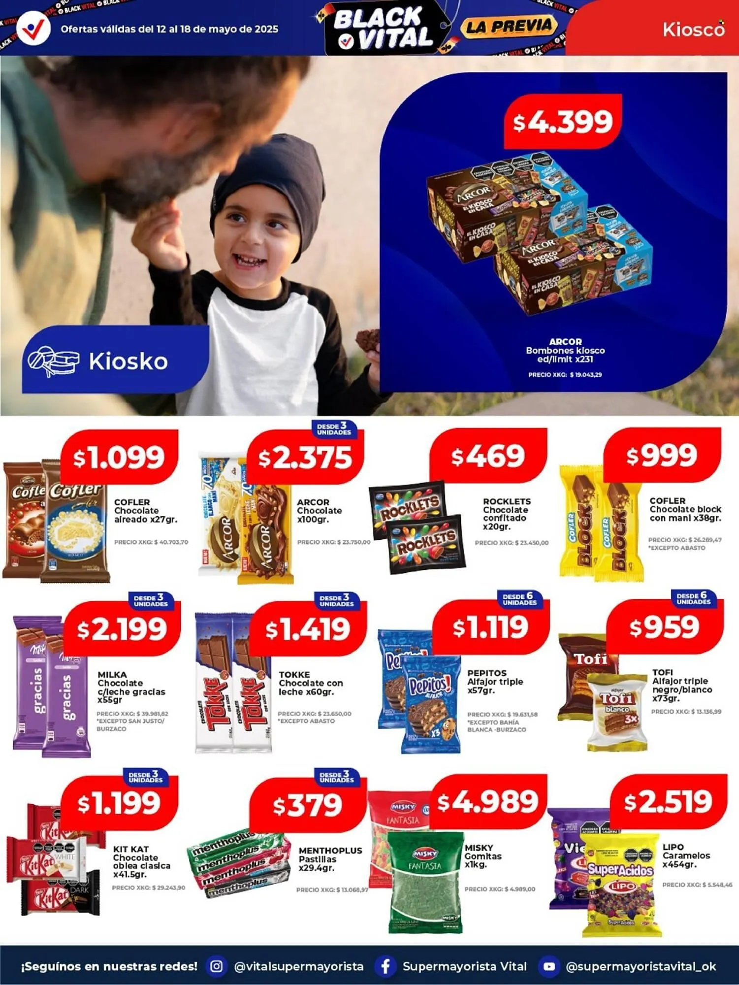 Ofertas de Catálogo Supermayorista Vital 12 de mayo al 18 de mayo 2025 - Página 31 del catálogo