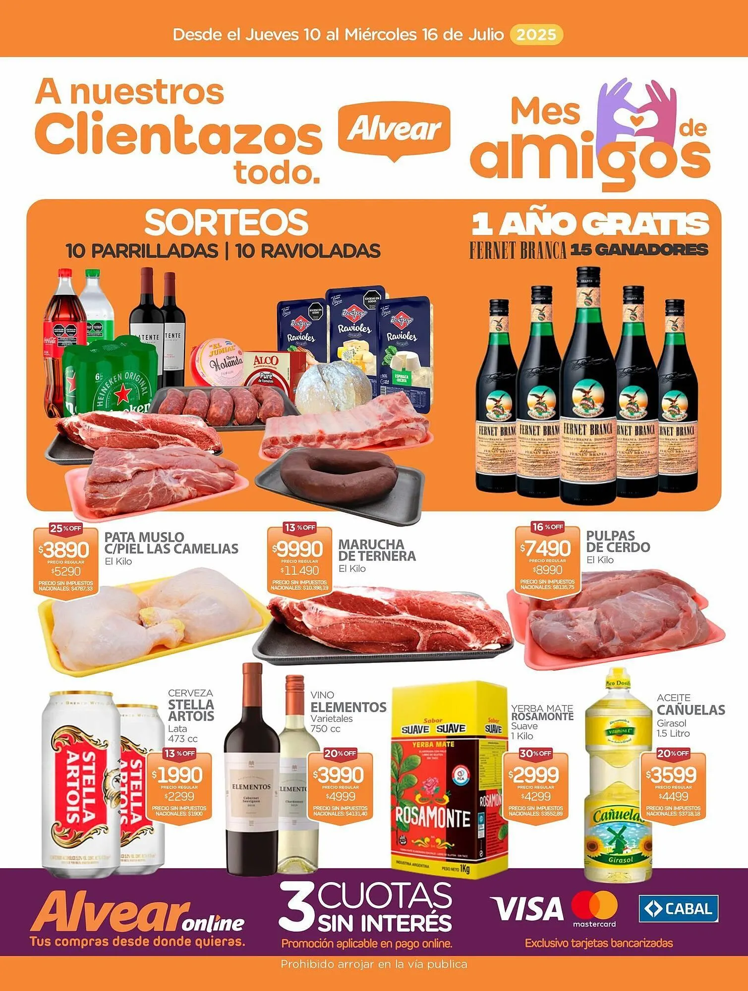 Ofertas de Catálogo Alvear 10 de julio al 16 de julio 2025 - Página 1 del catálogo