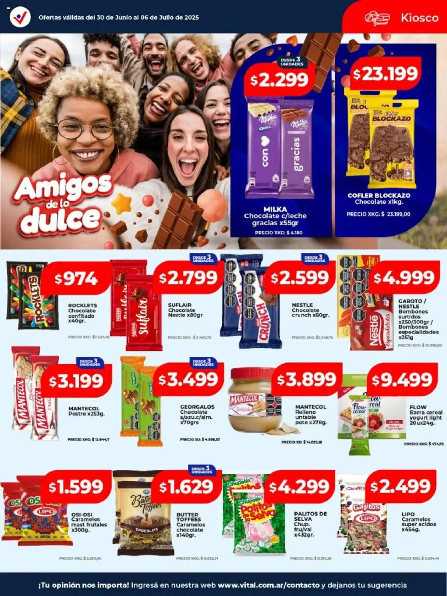 Ofertas de Catálogo Supermayorista Vital 30 de junio al 7 de julio 2025 - Página 19 del catálogo