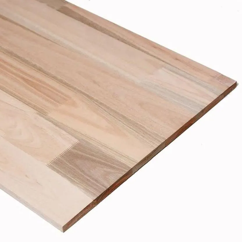 Tablero de eucalipto encolado natural 40 x 152.5 cm