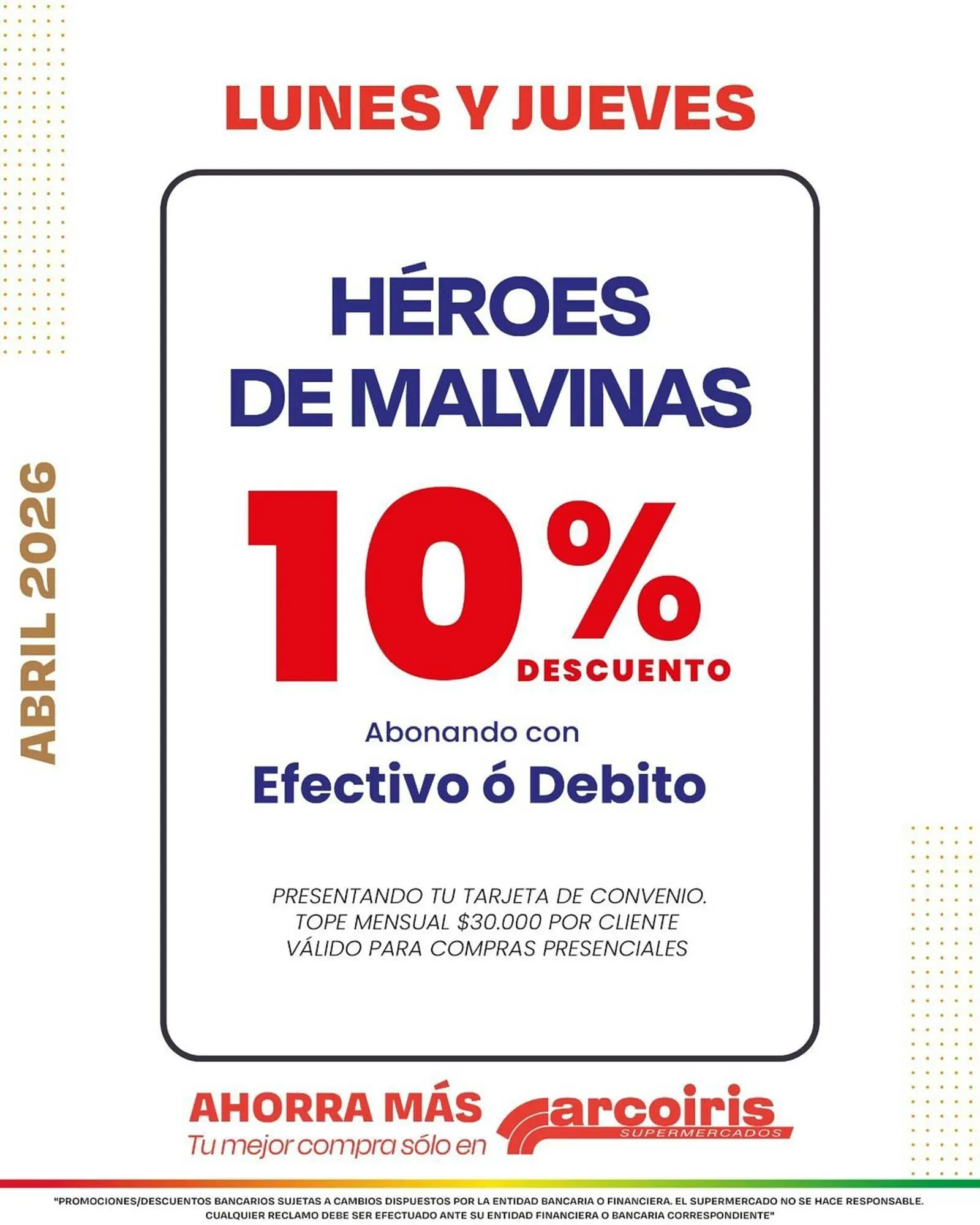 Ofertas de Catálogo Arcoiris Supermercados 7 de abril al 30 de abril 2026 - Página 4 del catálogo