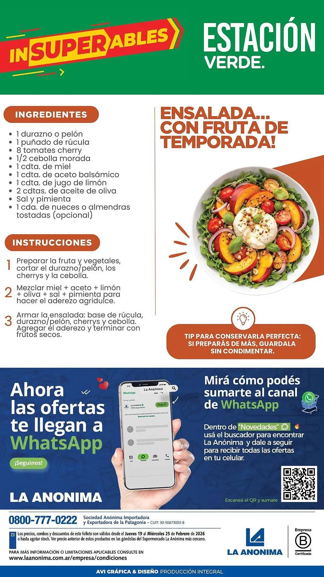 Ofertas de Catálogo La Anonima 21 de febrero al 25 de febrero 2026 - Página 7 del catálogo