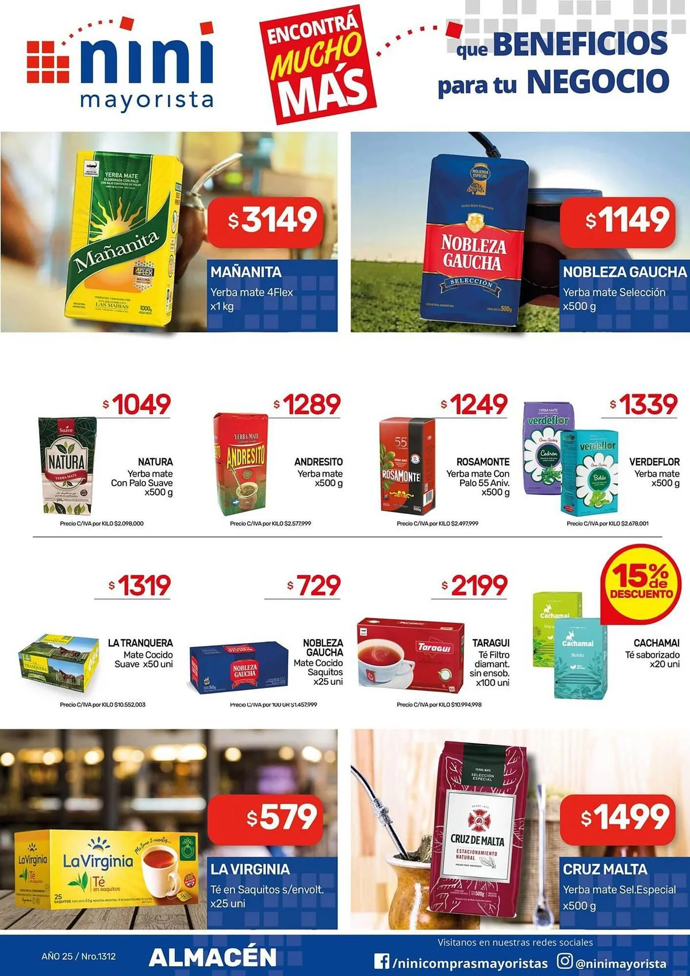 Ofertas de Catálogo Nini Mayorista 16 de junio al 22 de junio 2025 - Página 21 del catálogo