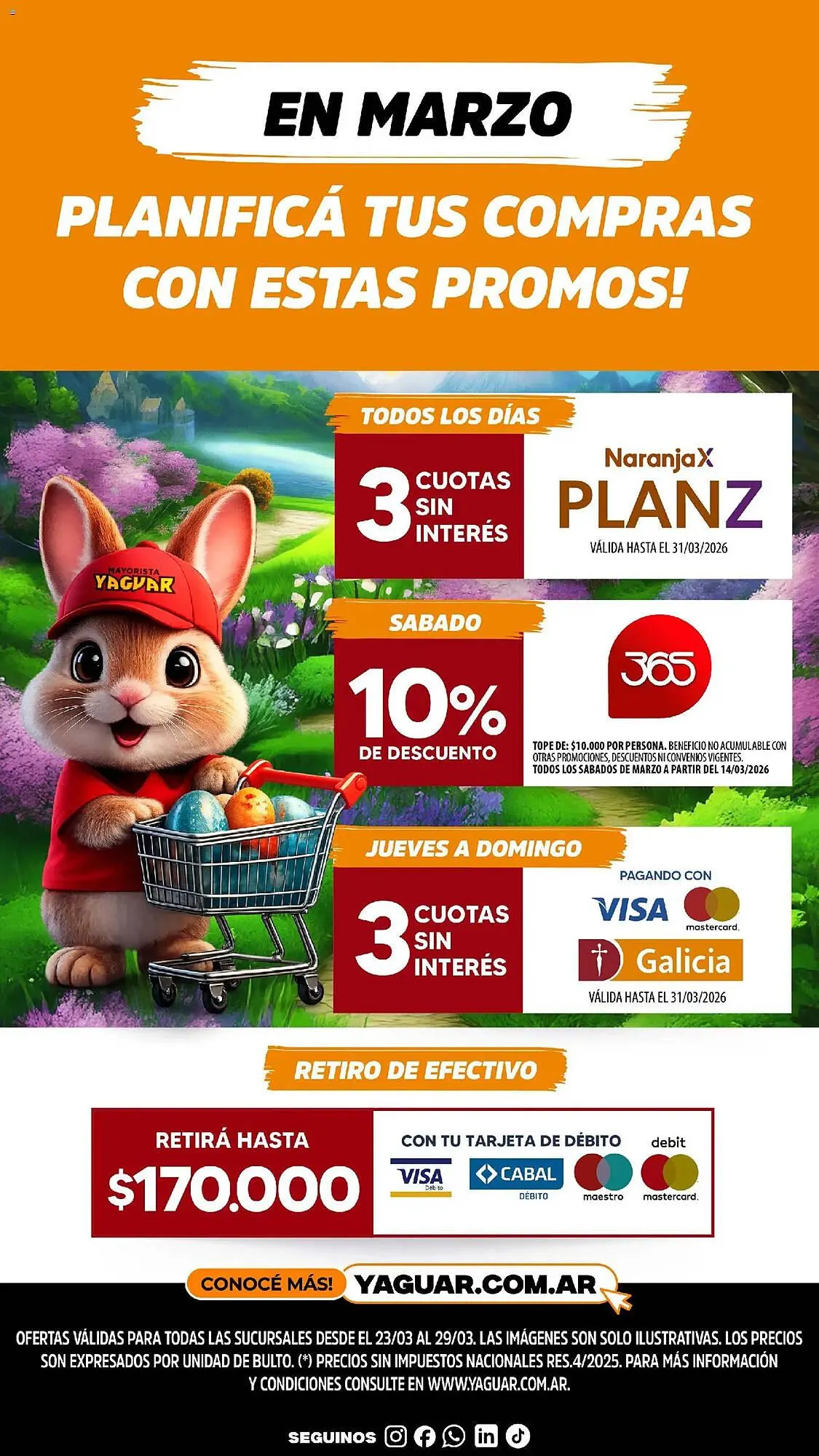 Ofertas de Catálogo Supermercados Yaguar 23 de marzo al 29 de marzo 2026 - Página 9 del catálogo