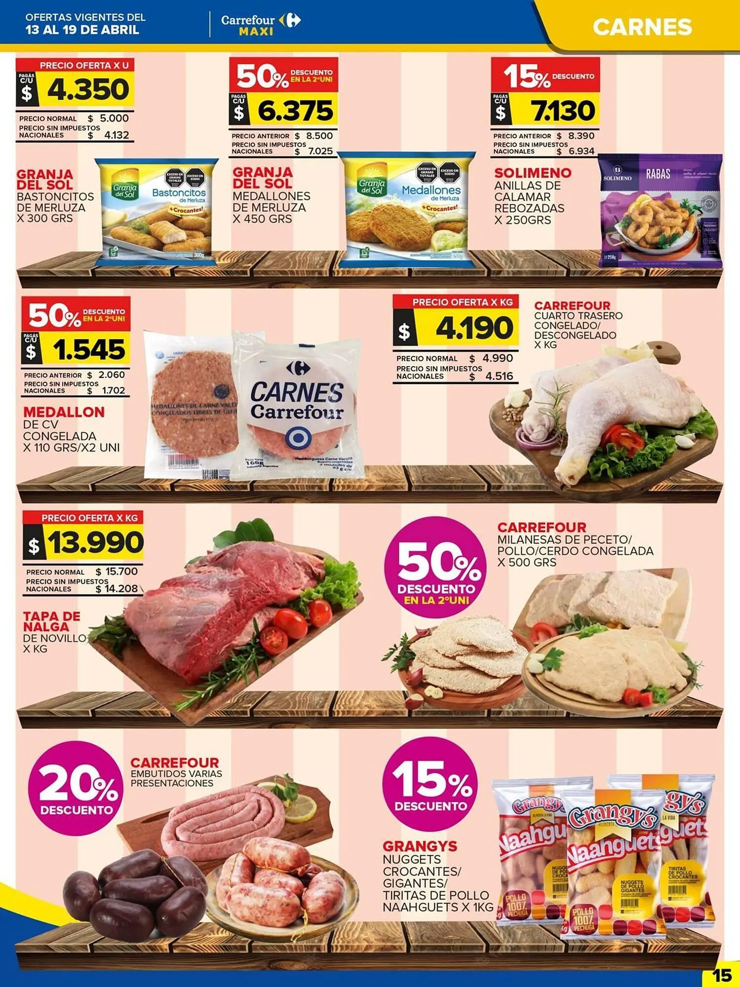 Ofertas de Folleto Carrefour Maxi 13 de abril al 20 de abril 2026 - Página 15 del catálogo