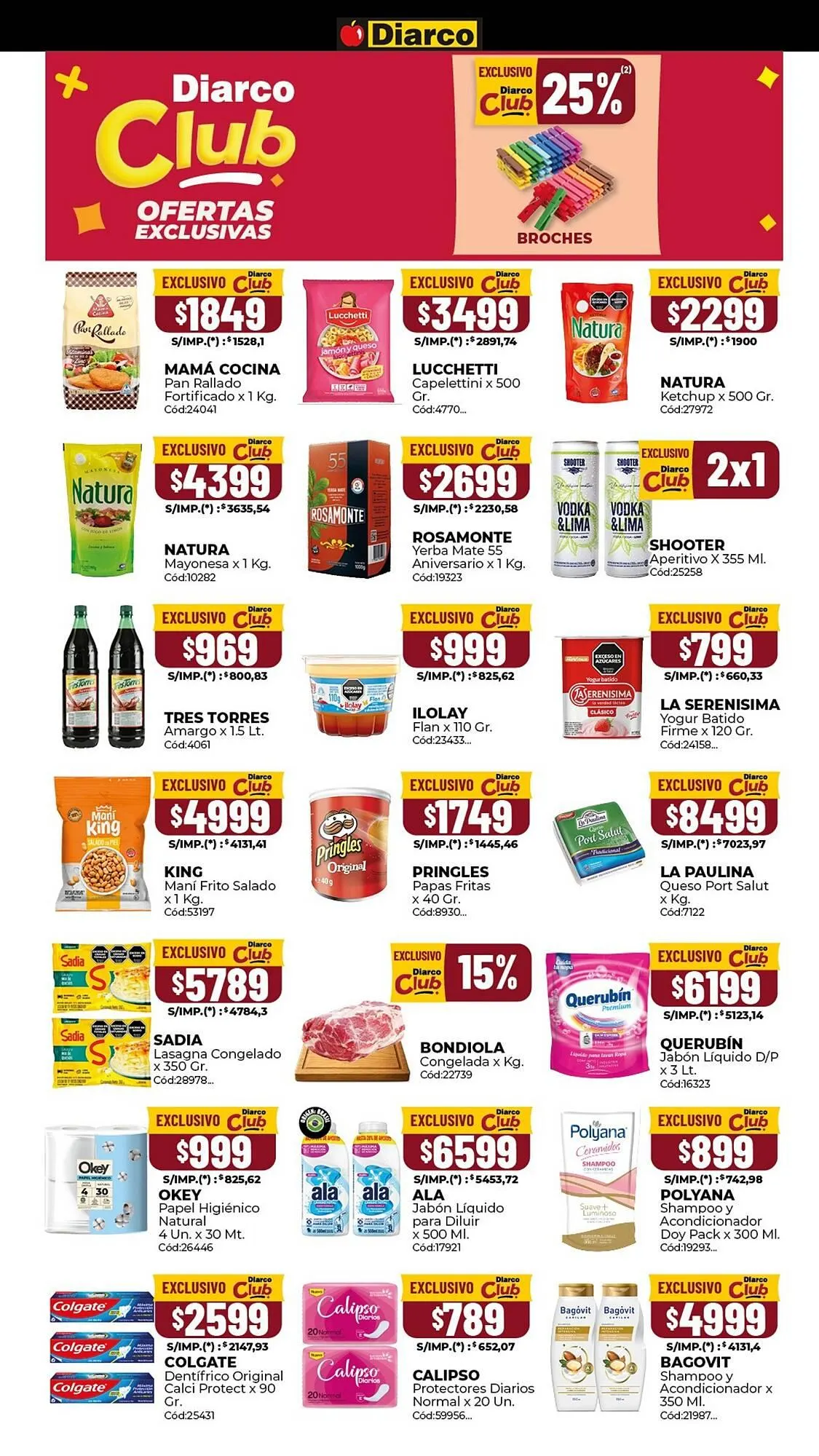 Ofertas de Catálogo Diarco 23 de marzo al 27 de marzo 2026 - Página 9 del catálogo