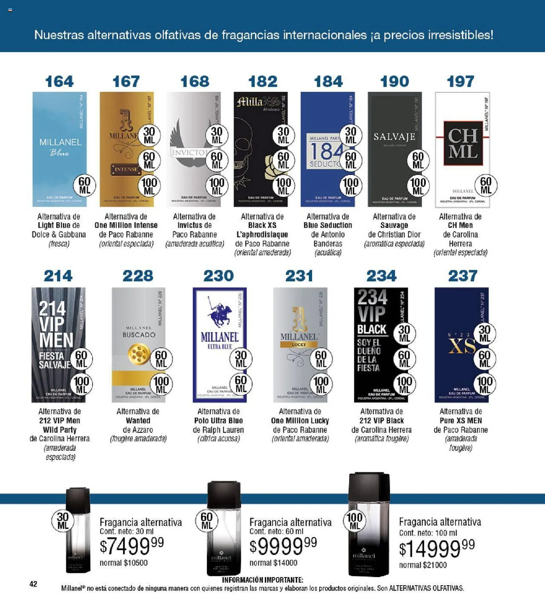 Ofertas de Catálogo Millanel Cosmética 11 de marzo al 7 de abril 2024 - Página 42 del catálogo