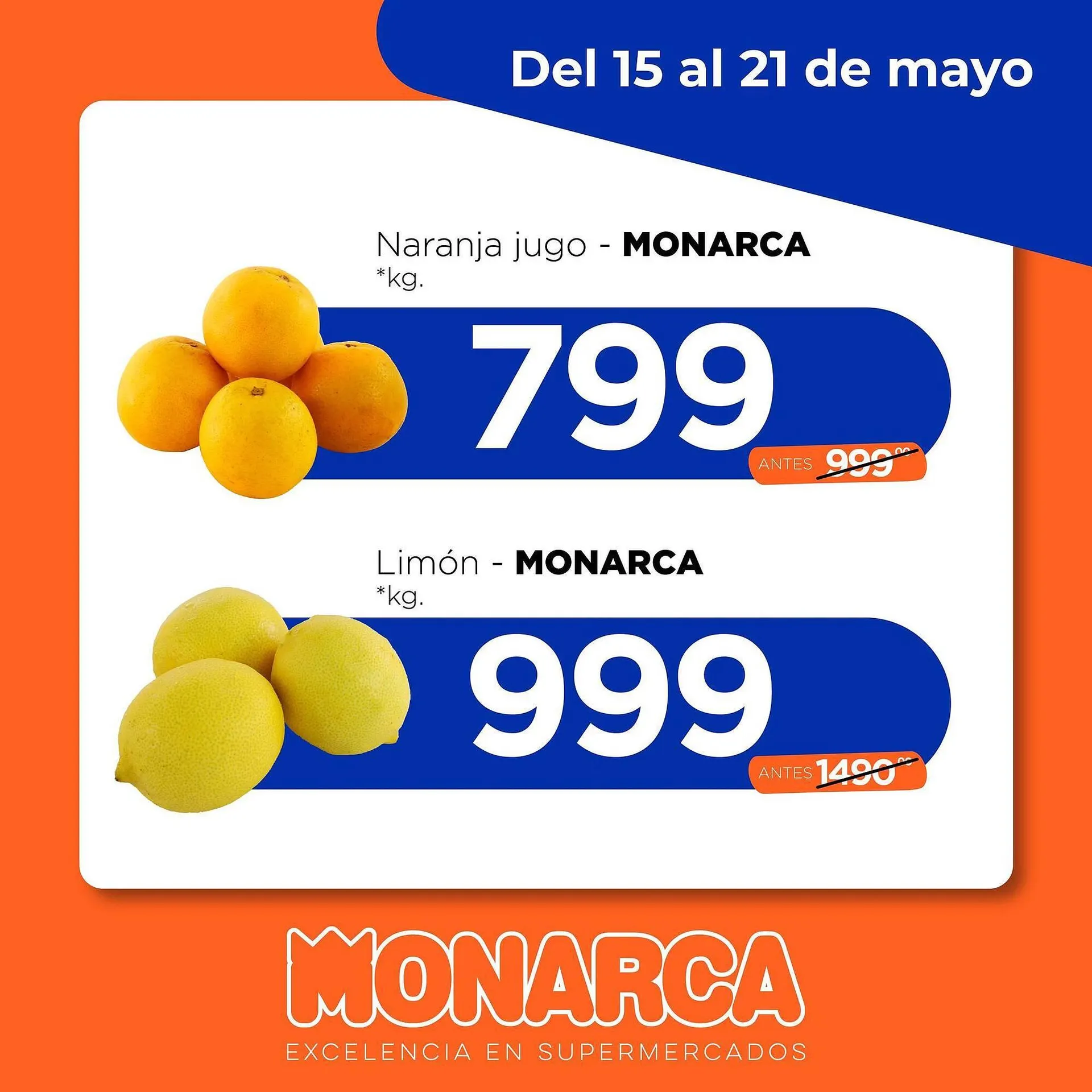 Ofertas de Catálogo Supermercados Monarca 16 de mayo al 21 de mayo 2026 - Página 6 del catálogo