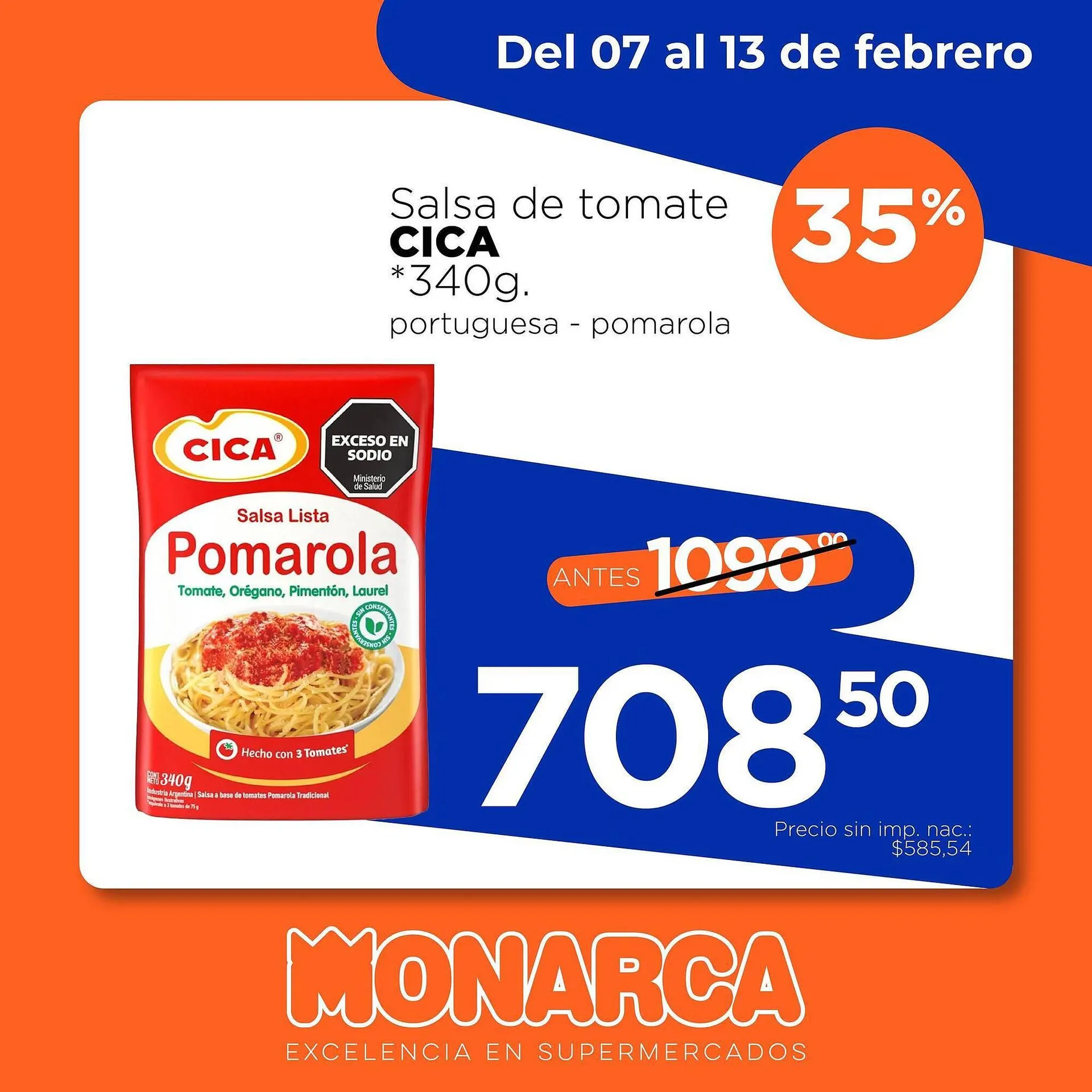 Ofertas de Catálogo Supermercados Monarca 7 de febrero al 13 de febrero 2026 - Página 2 del catálogo